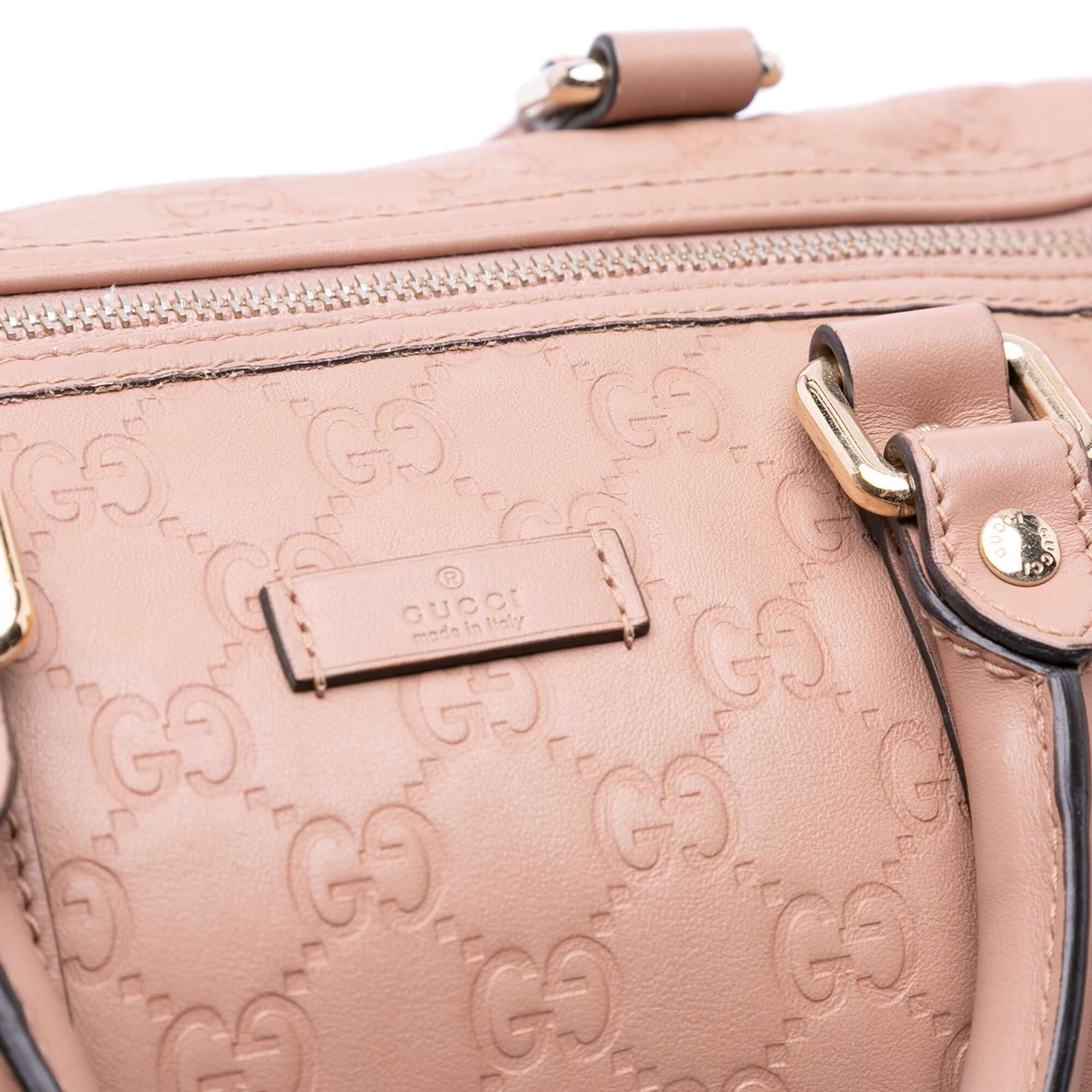 Gucci Medium Guccissima Joy Boston Bag