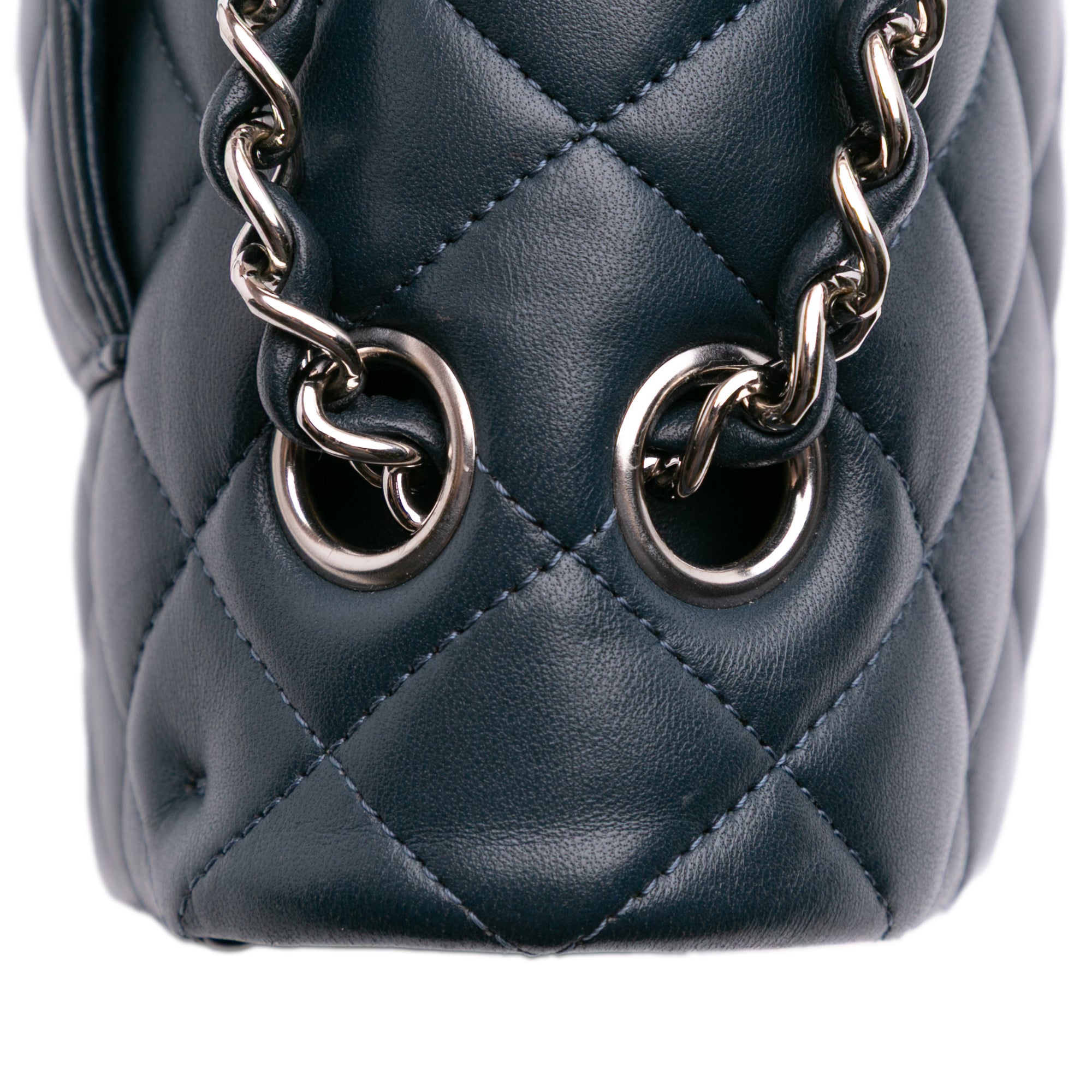 Chanel Medium Classic Lambskin Double Flap - image 11