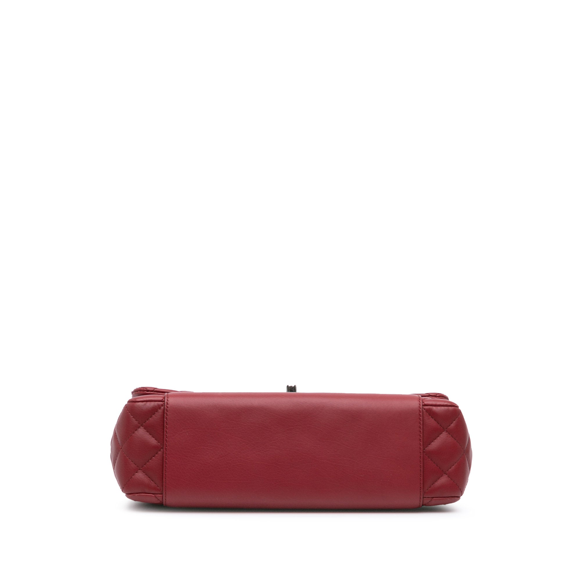 Chanel CC Quilted Lambskin Single Flap - image 3