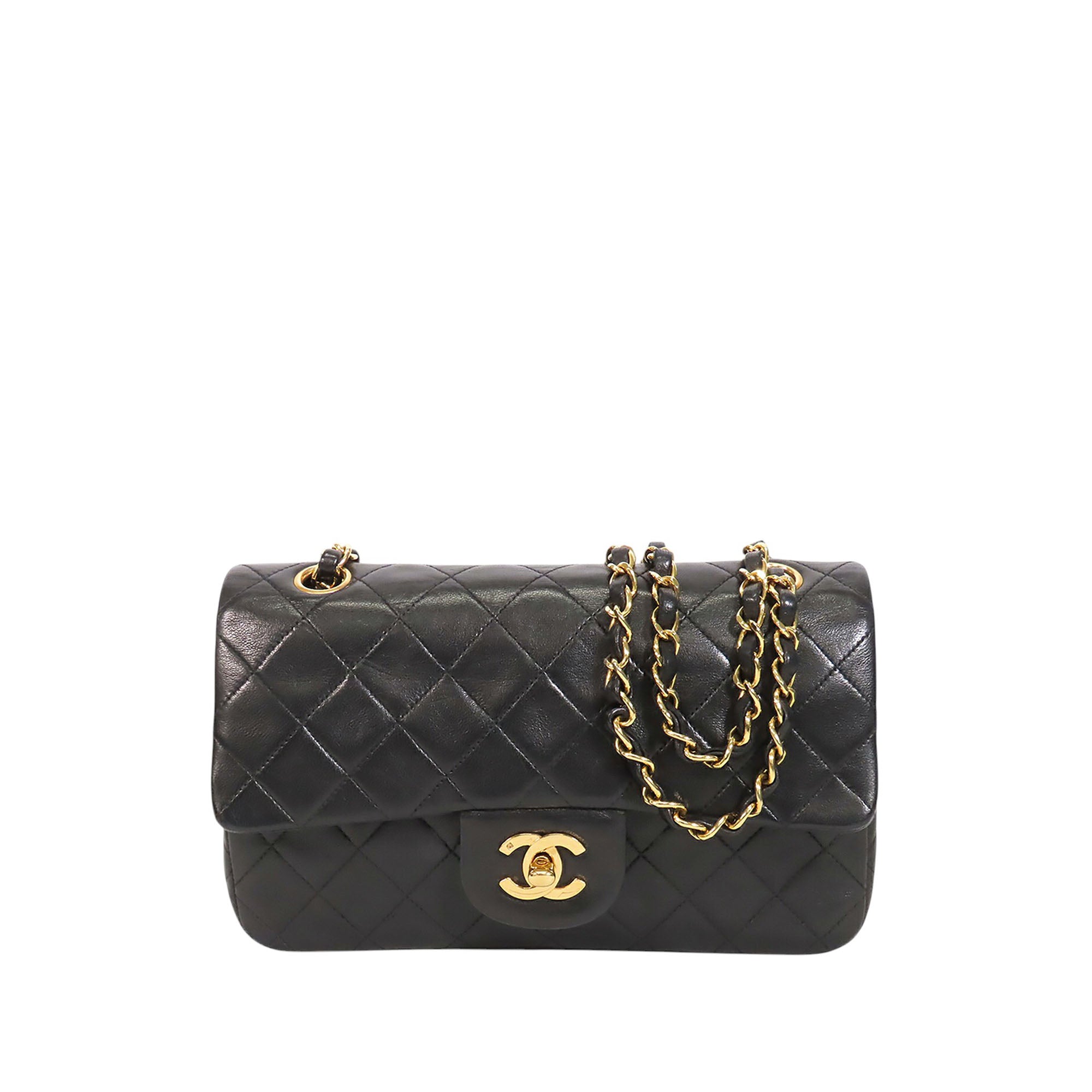 Chanel Small Classic Lambskin Double Flap - image 1