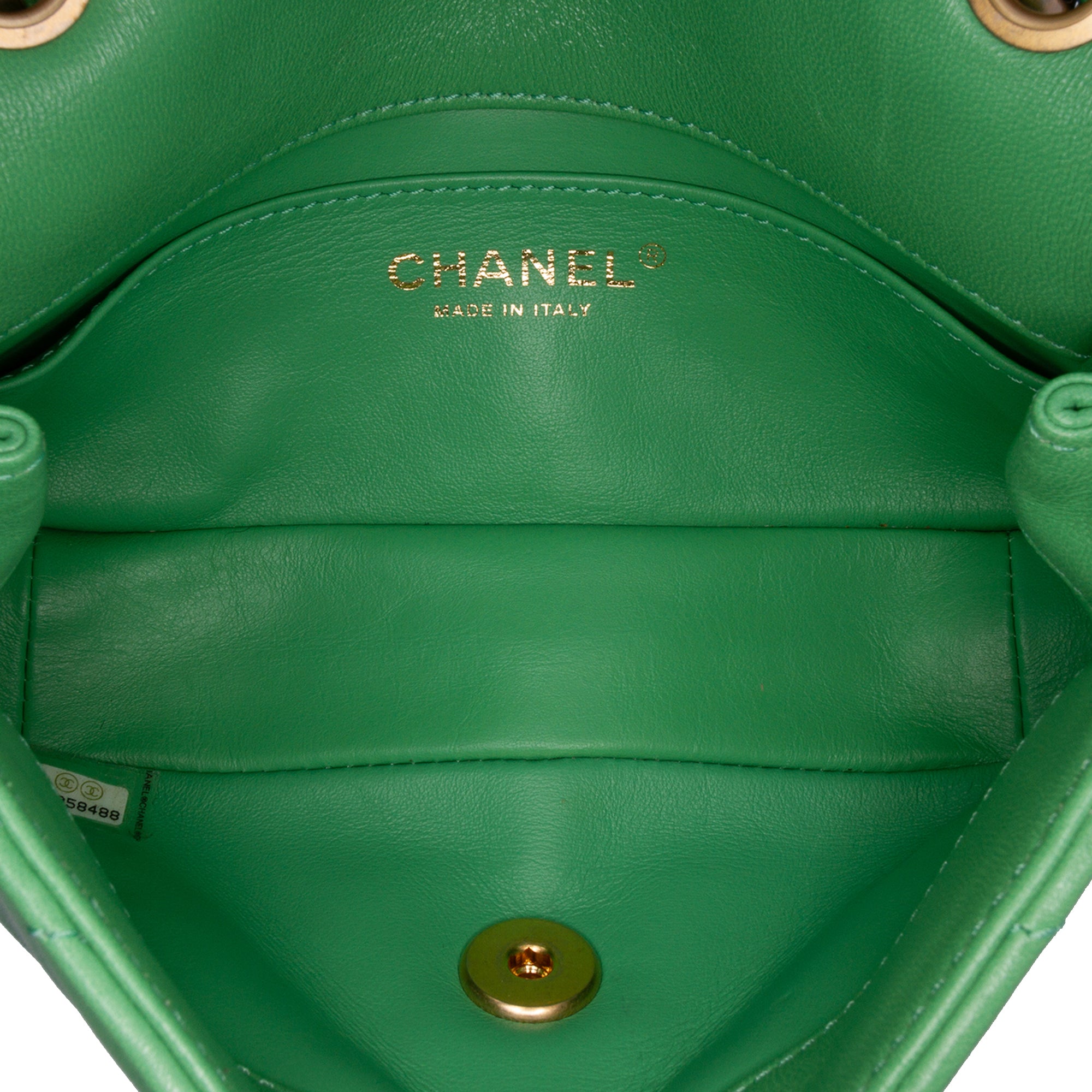Chanel Small Quilted Lambskin Chain Is More Flap - image 4