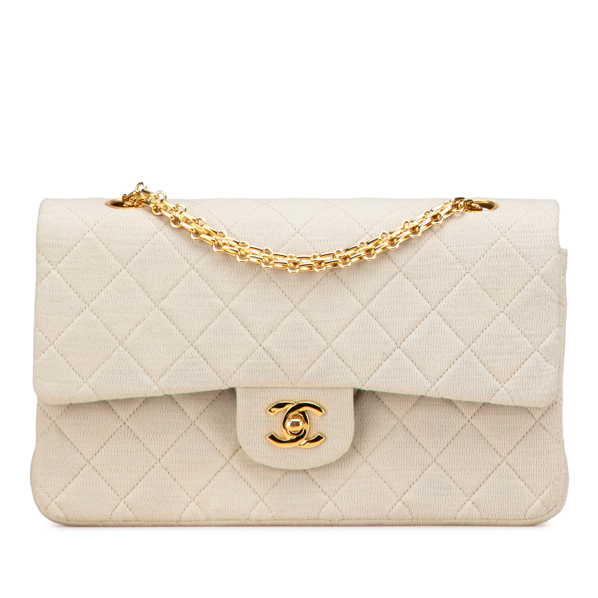 Chanel Medium Classic Jersey Double Flap - image 1