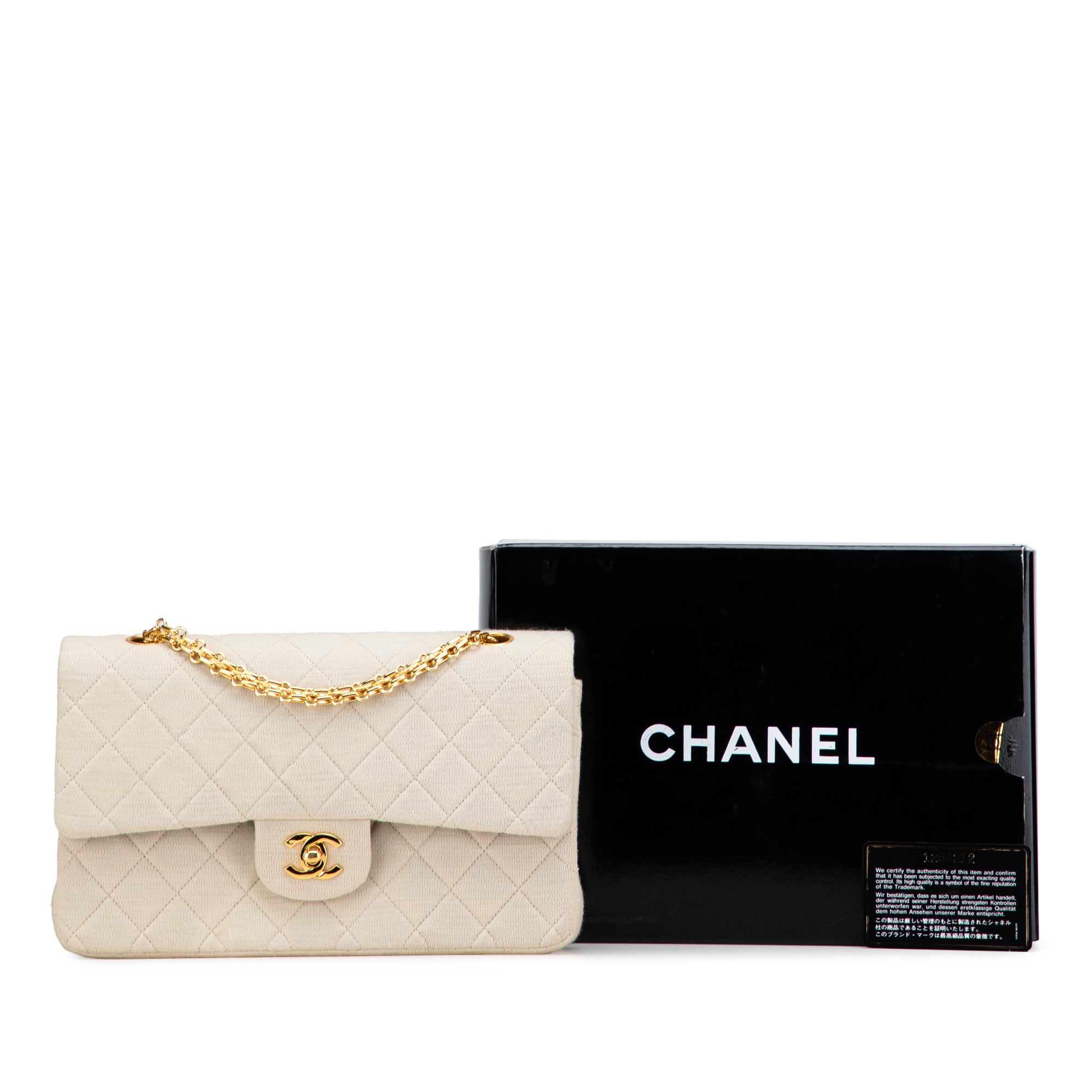 Chanel Medium Classic Jersey Double Flap - image 12