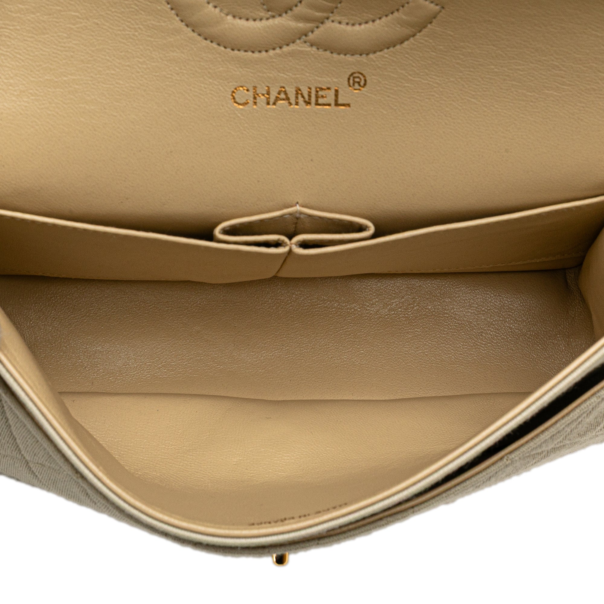 Chanel Medium Classic Jersey Double Flap - image 4