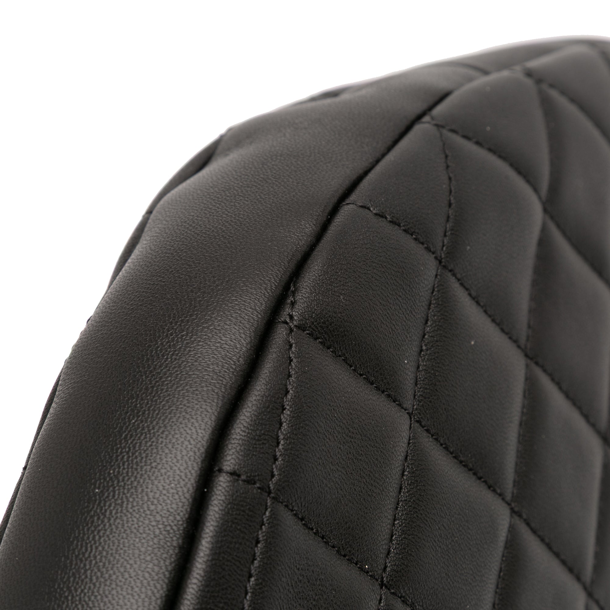 Chanel Quilted Lambskin All About Chains Hobo - image 9