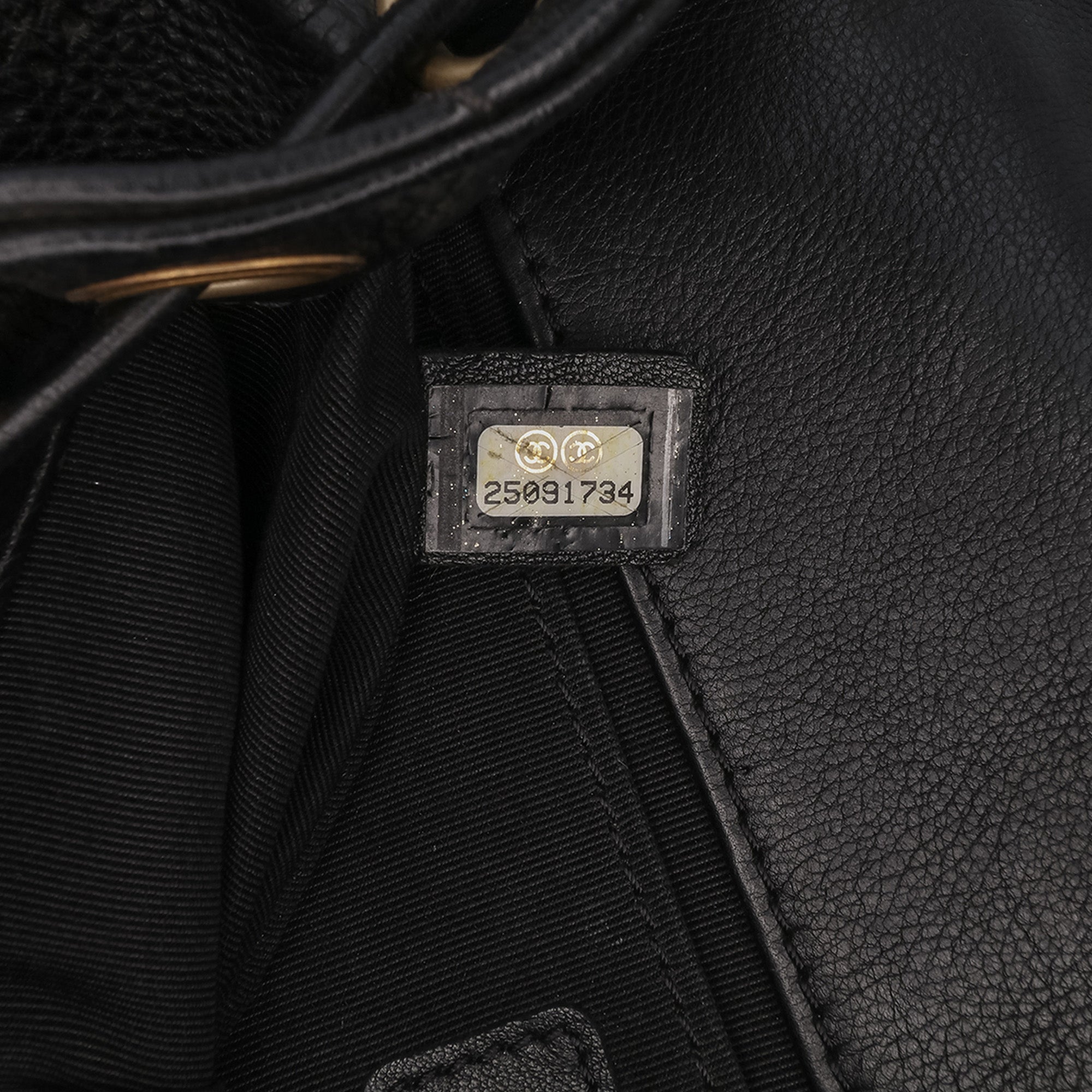 Chanel CC Chevron Lambskin Round Flap Satchel - image 6