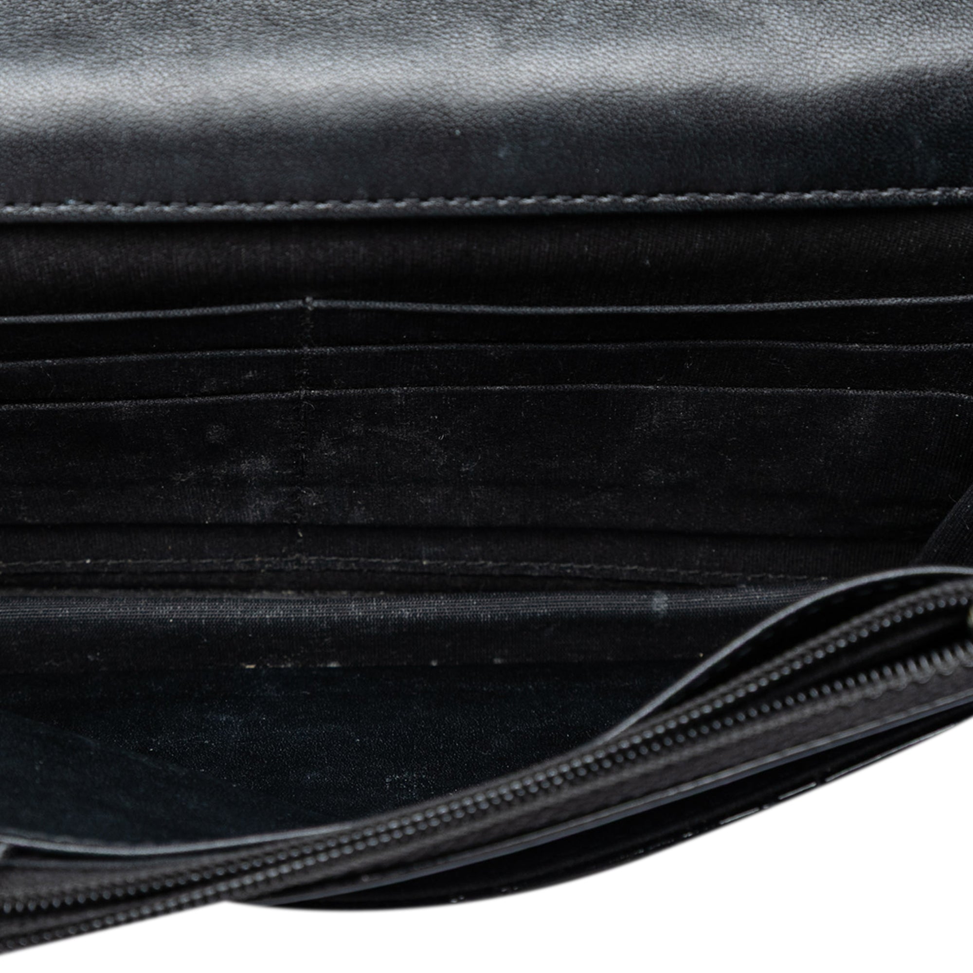 Chanel CC Quilted Patent Brilliant Wallet On Chain - image 4