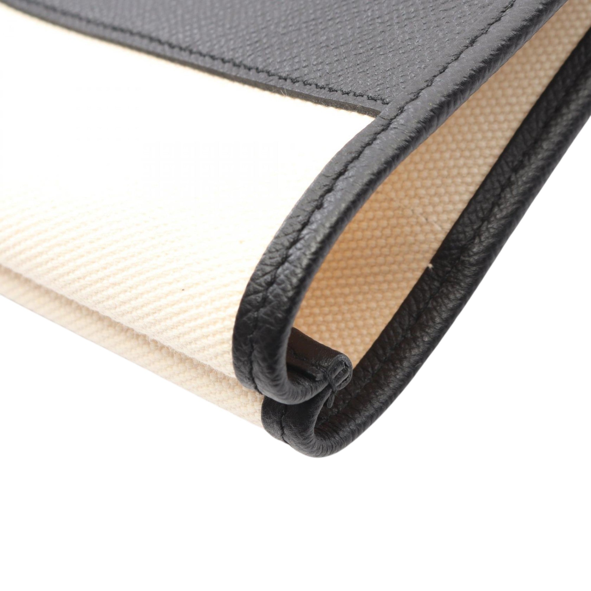 Hermès Toile and Epsome Monsieur B Cutting Tote - image 5