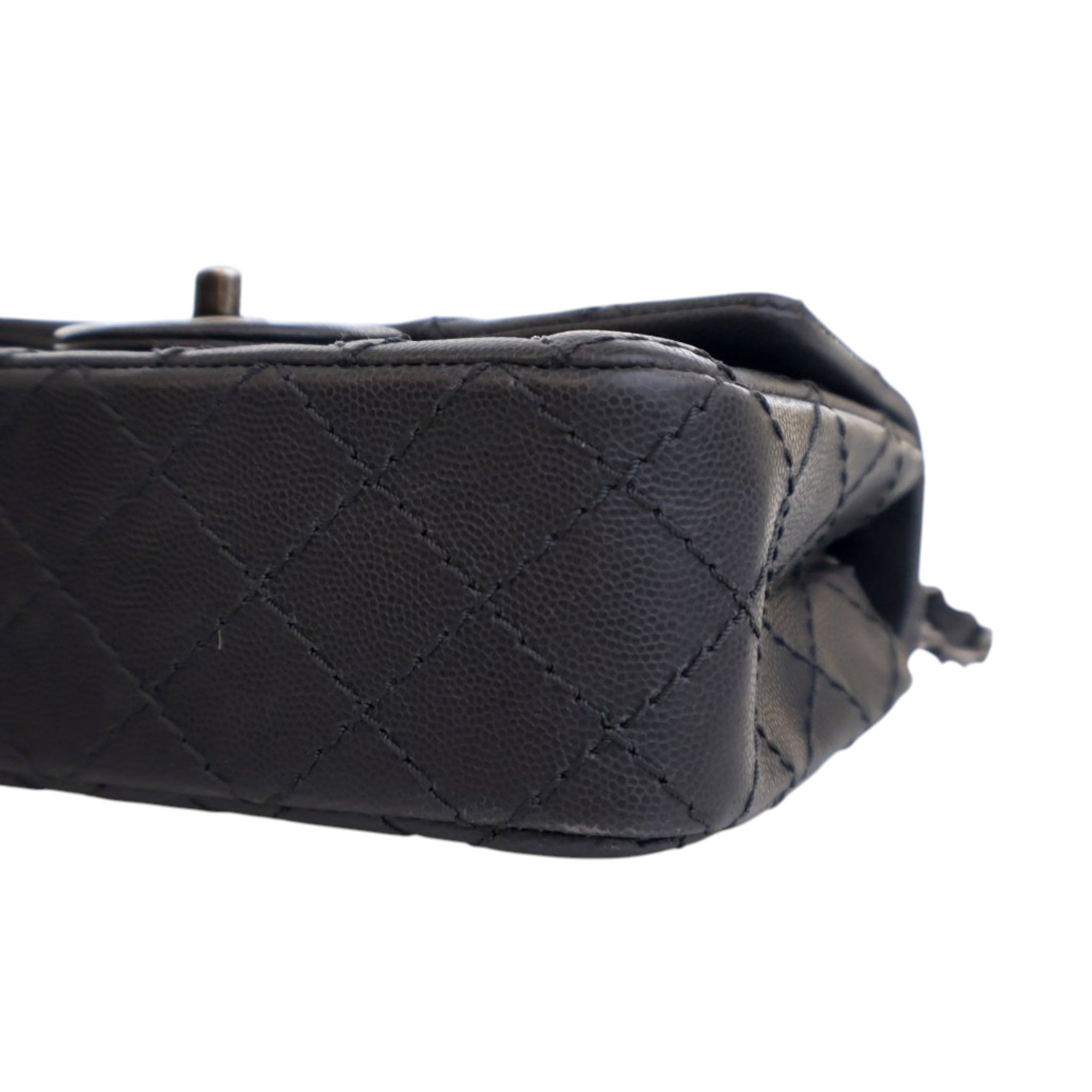 Chanel Mini Rectangular Classic Caviar Stitch It Single Flap - image 13