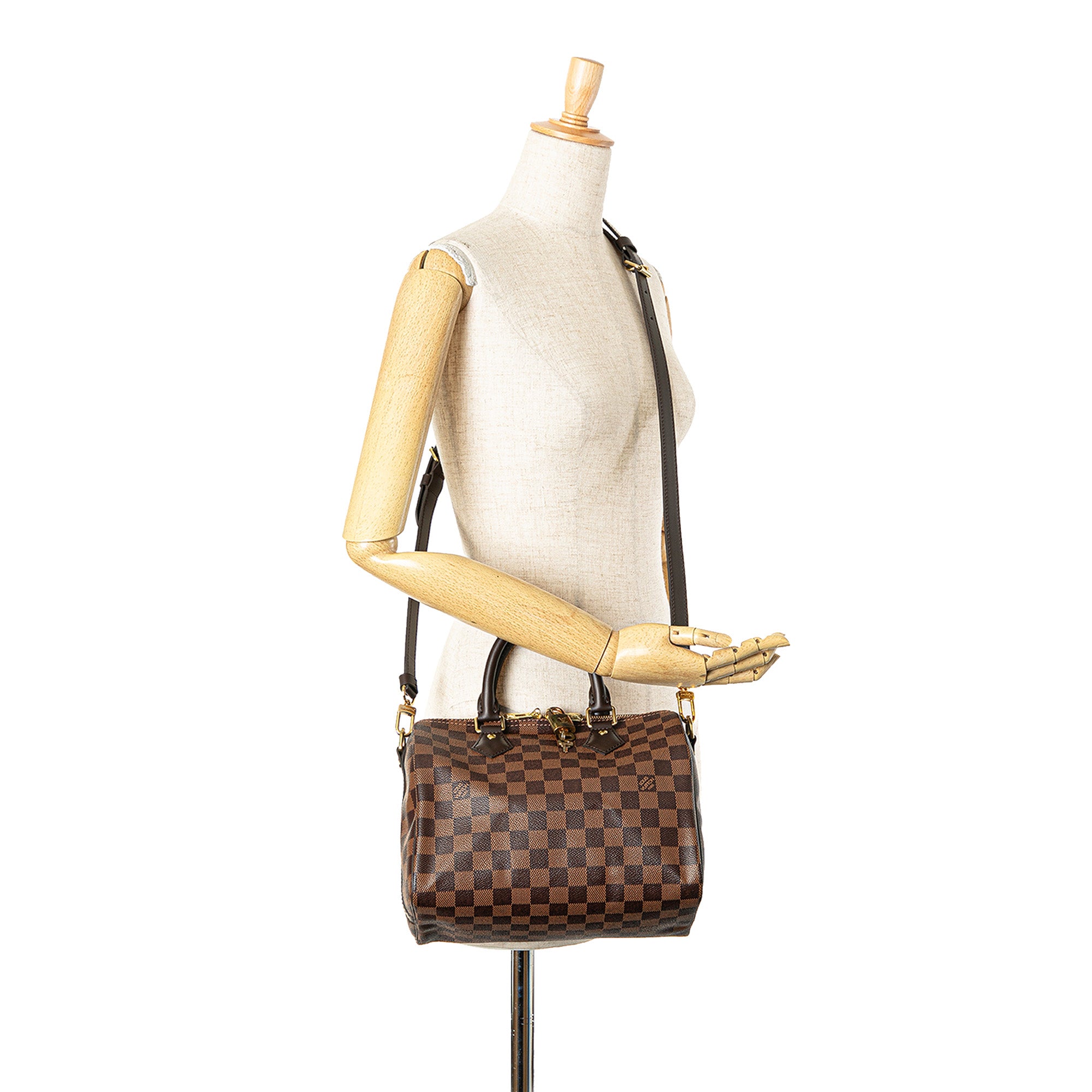 Louis Vuitton Damier Ebene Speedy Bandouliere 25 - image 7