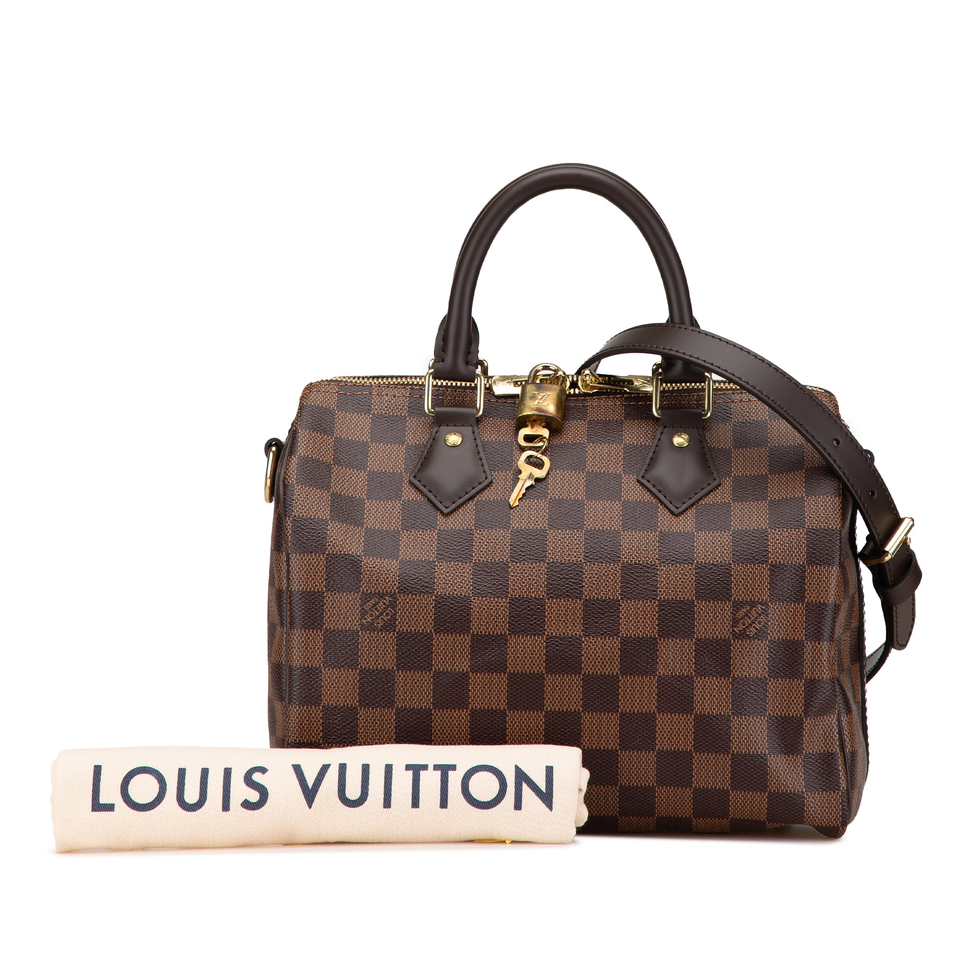 Louis Vuitton Damier Ebene Speedy Bandouliere 25 - image 8