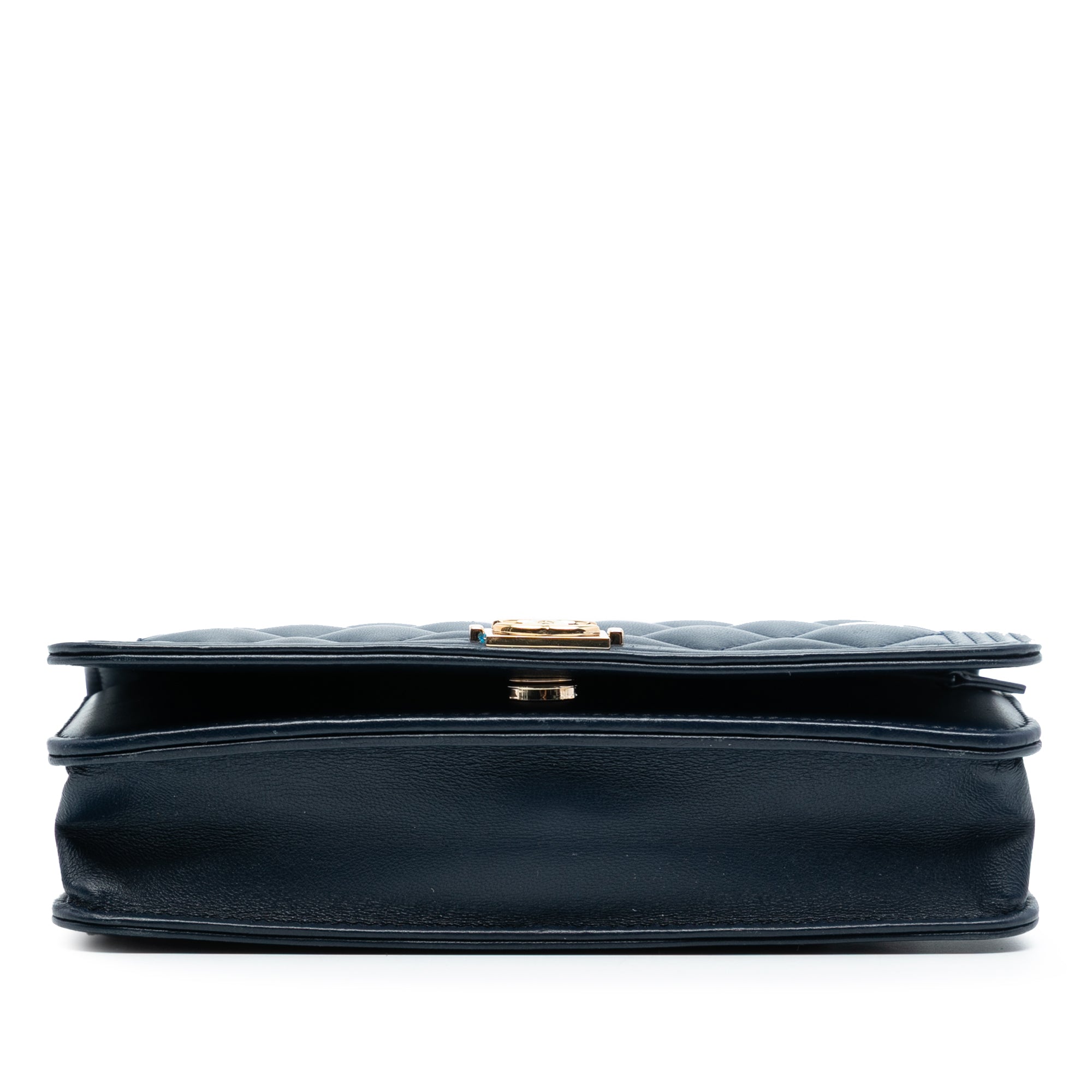 Chanel Quilted Lambskin Boy Wallet On Chain - image 3