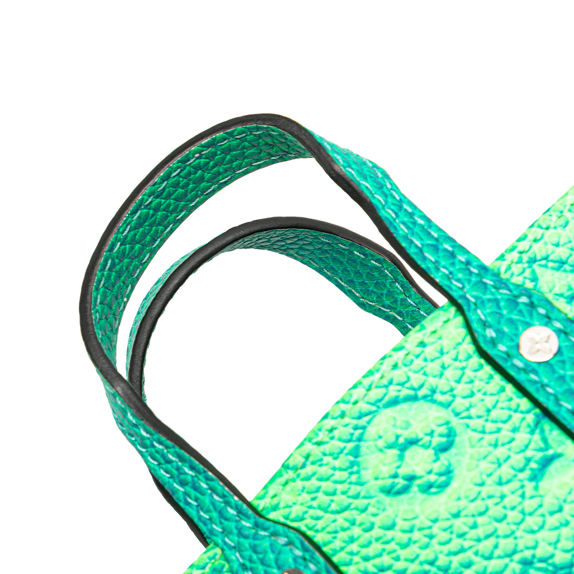 Louis Vuitton Monogram Taurillon Illusion Sac Plat XS - image 10