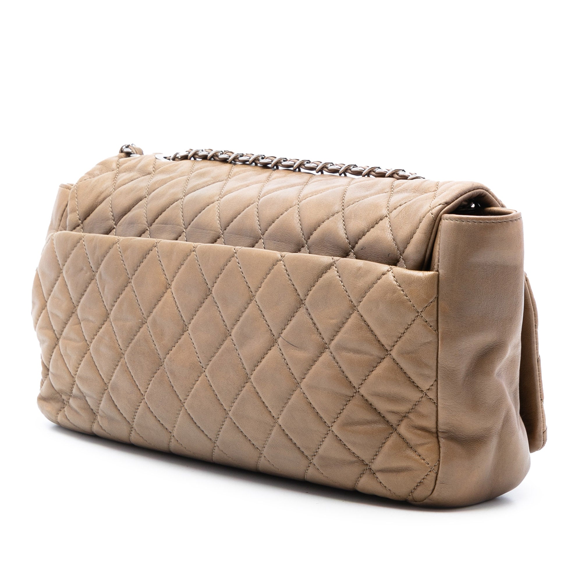 Chanel Jumbo Quilted Lambskin Coco Rain Flap - image 2