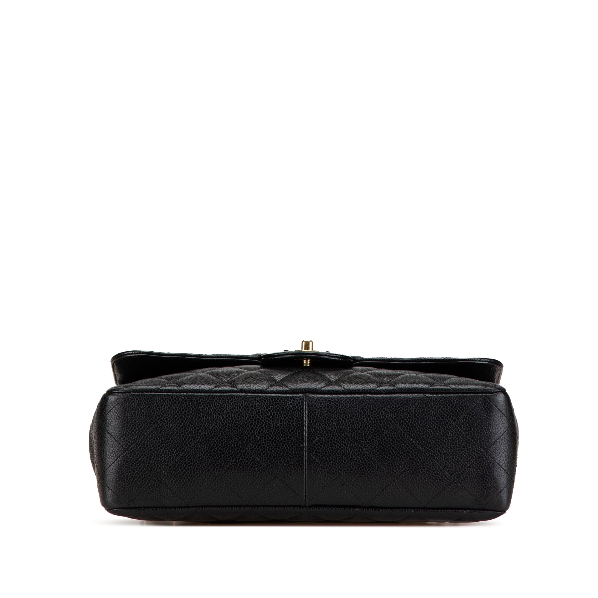 Chanel Jumbo Classic Caviar Single Flap - image 3