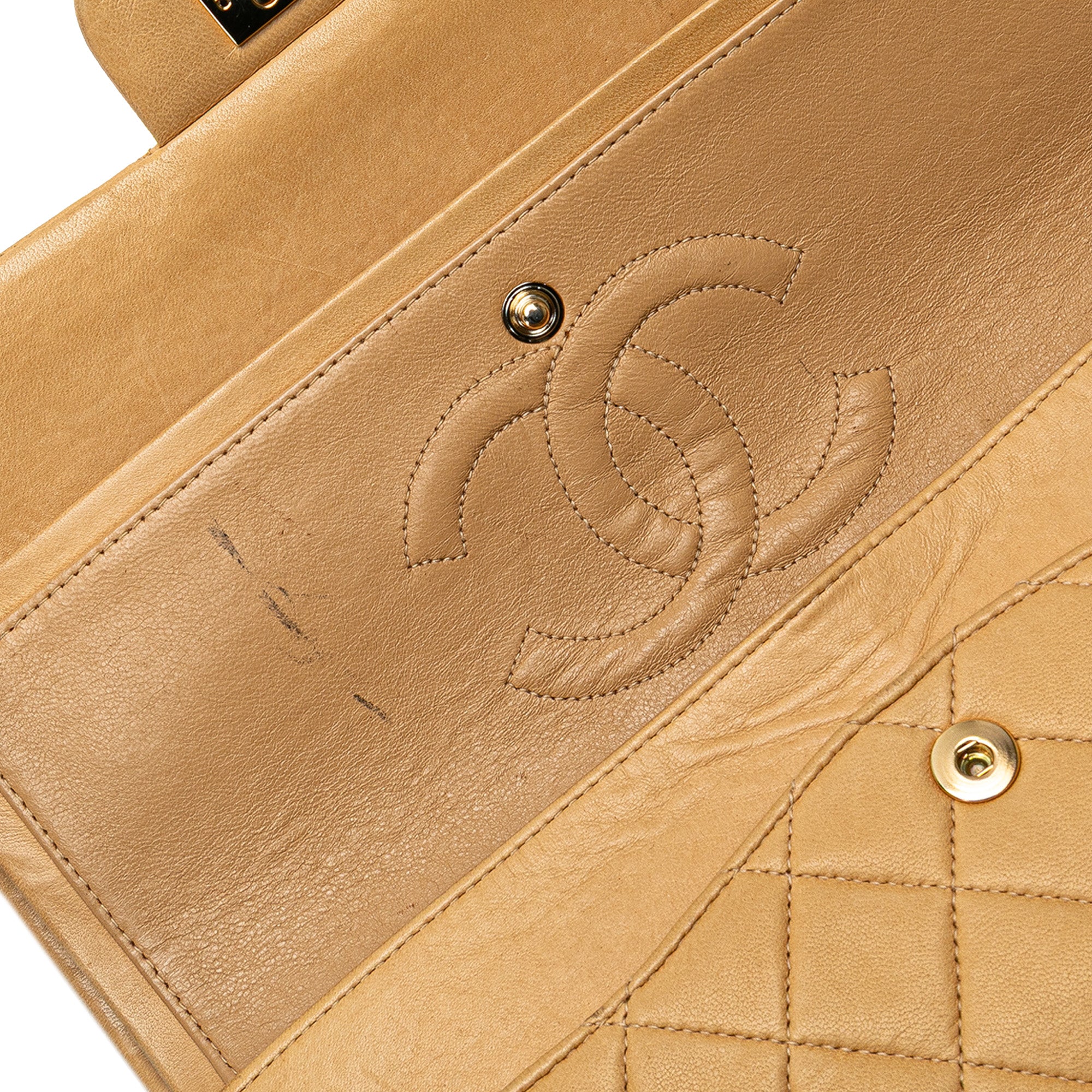Chanel Medium Classic Lambskin Double Flap - image 9