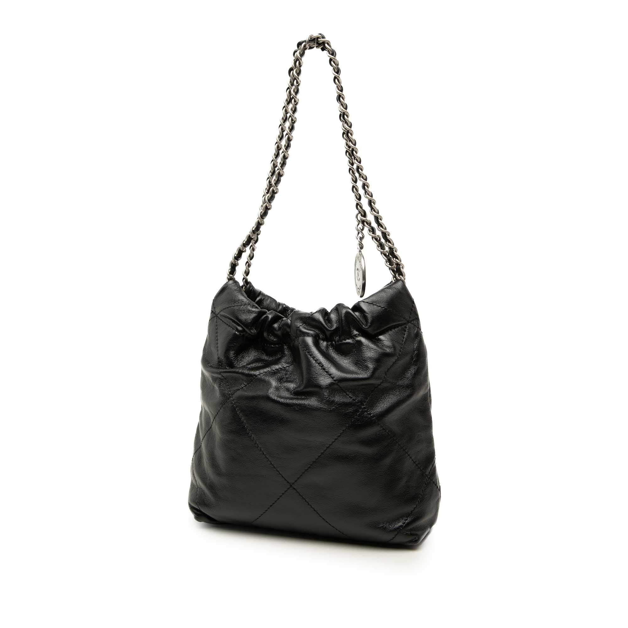 Chanel Mini Shiny Calfskin 22 Handbag - image 2
