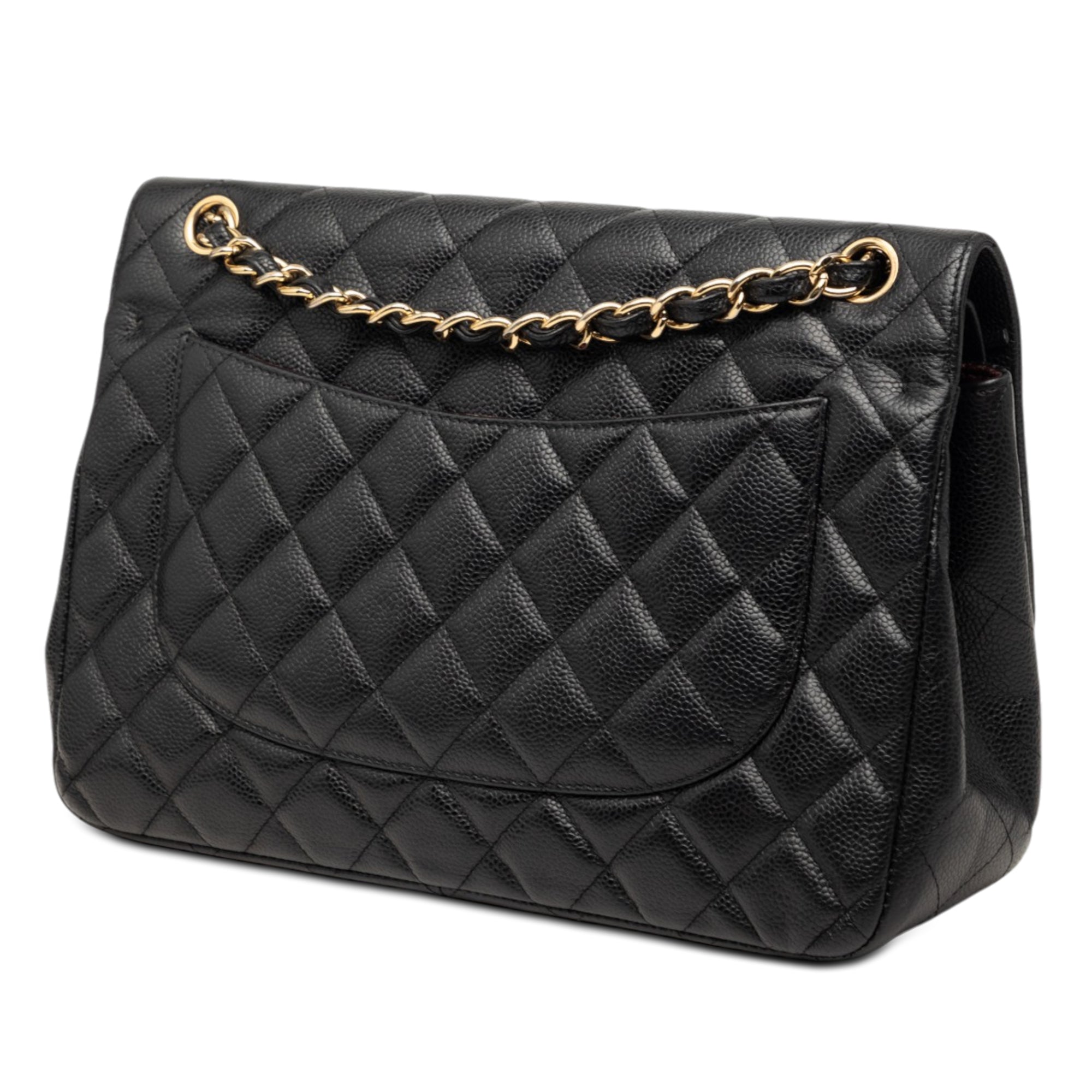 Chanel Jumbo Classic Caviar Double Flap - image 2