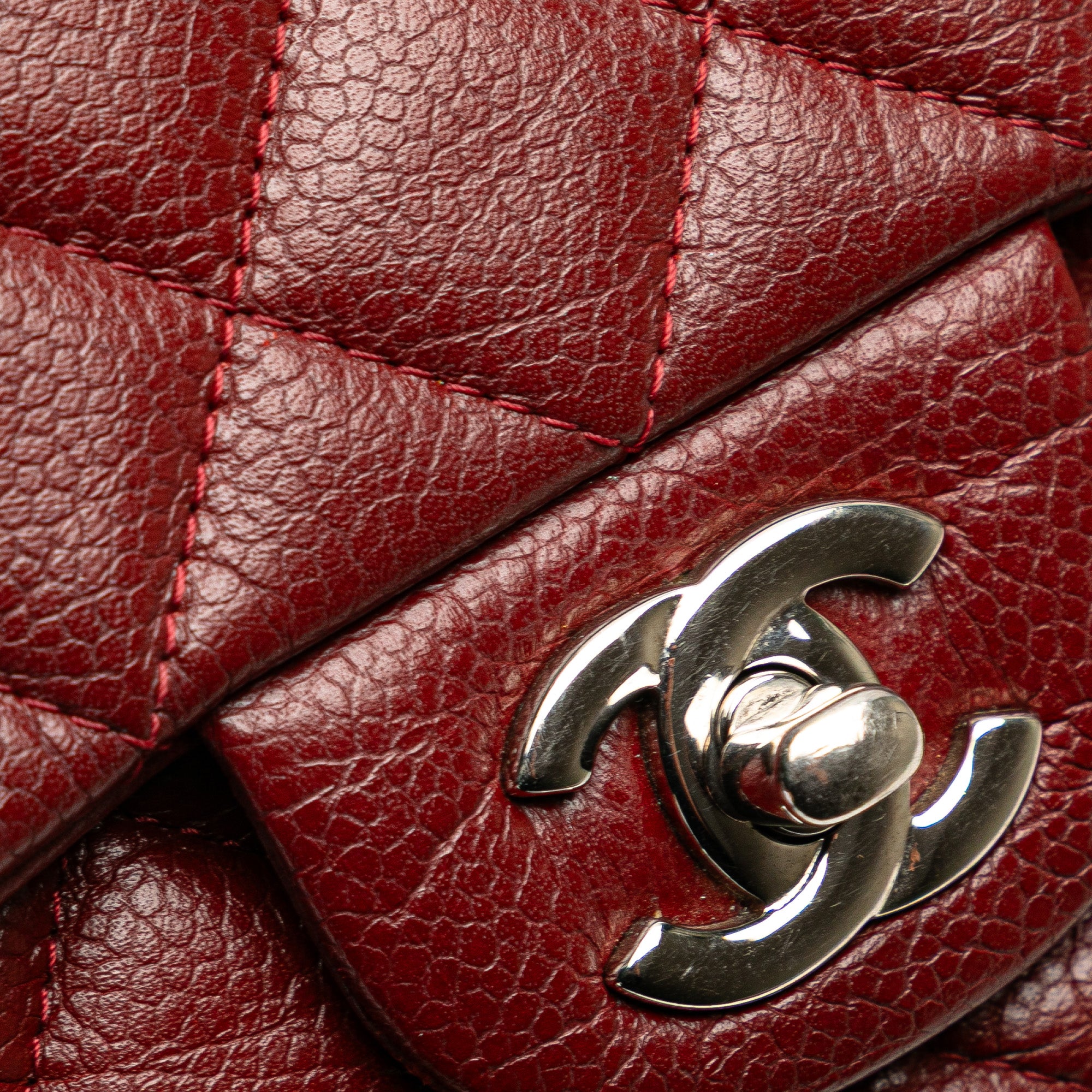 Chanel Mini Square Classic Caviar Single Flap - image 7