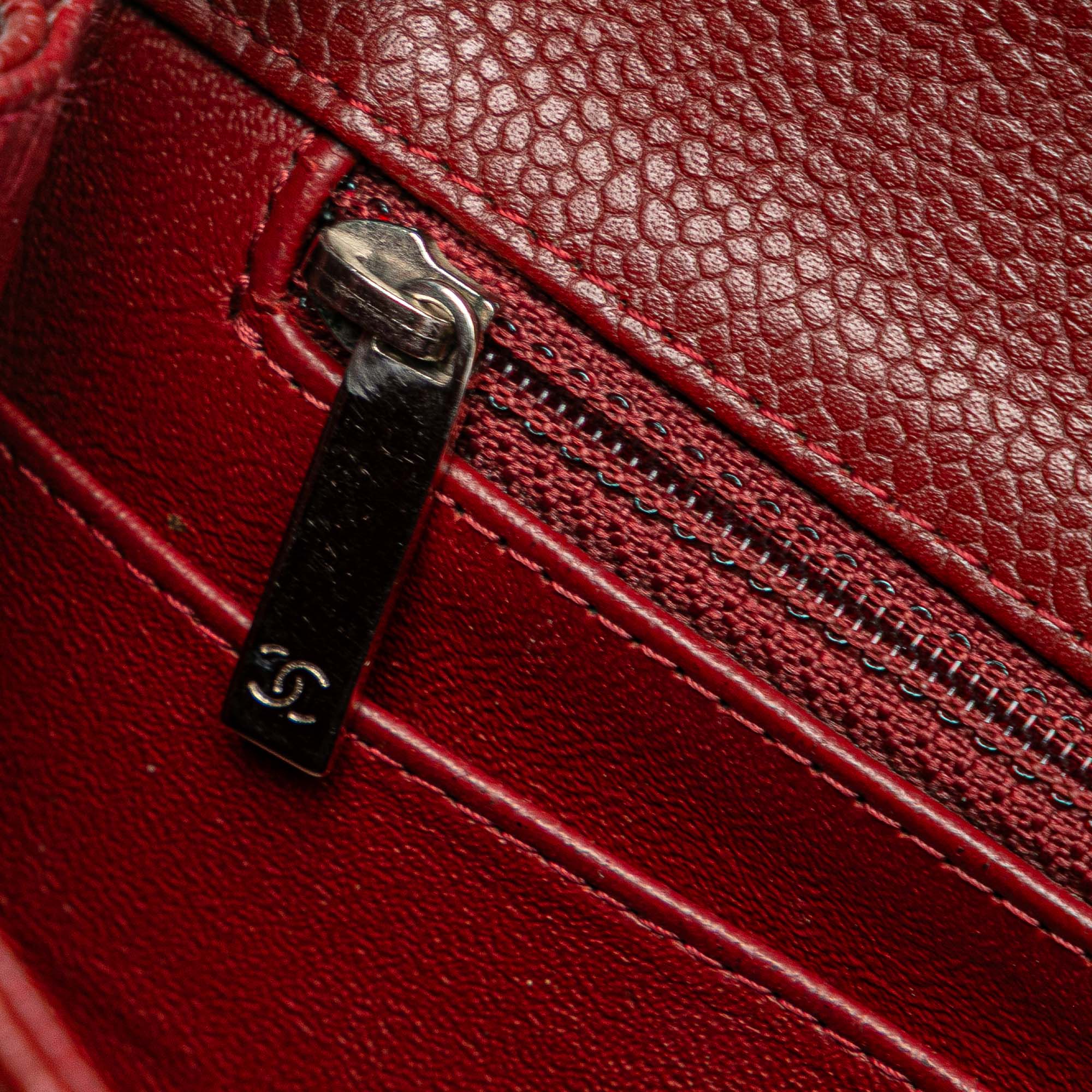Chanel Mini Square Classic Caviar Single Flap - image 8