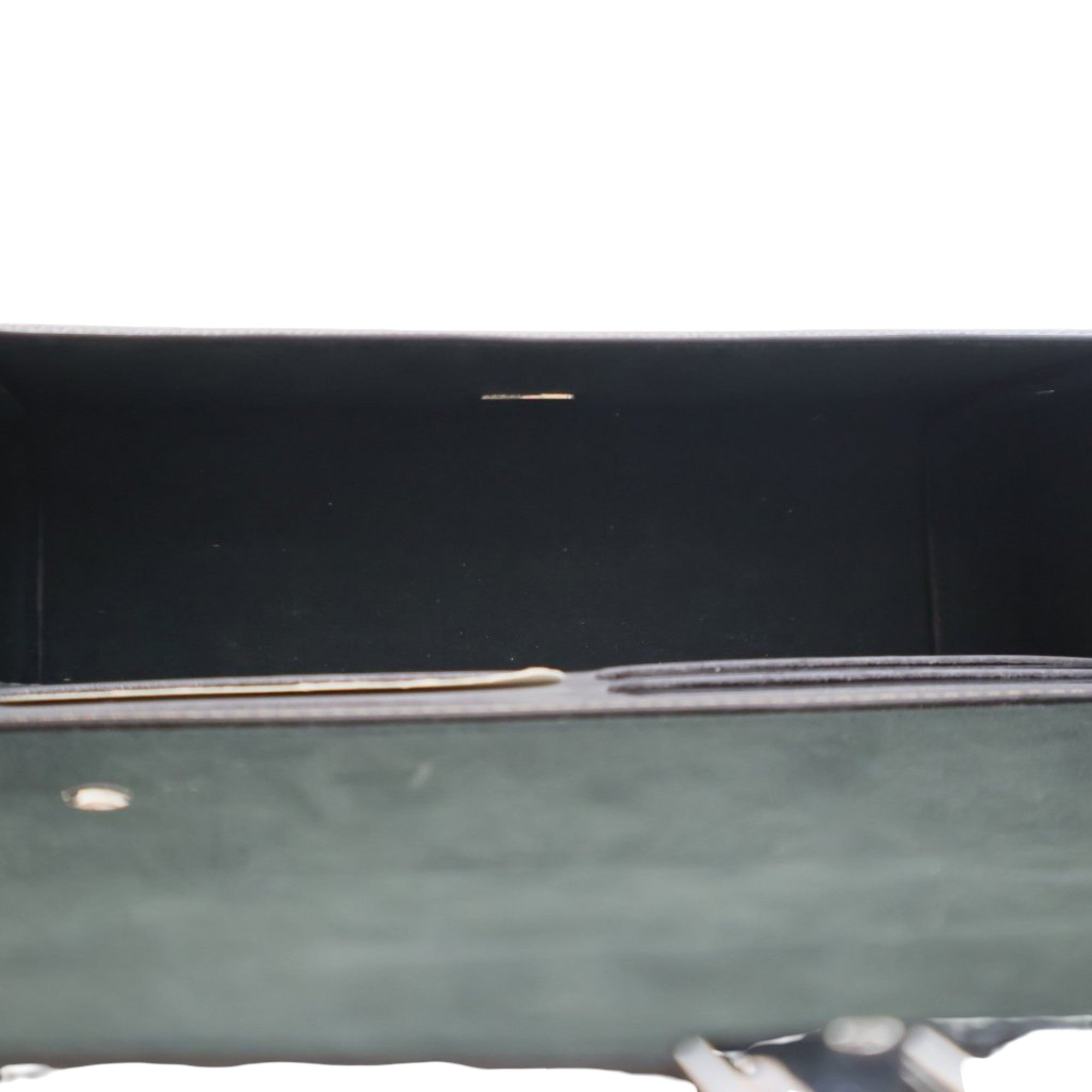 Fendi Zucca Calfskin Soft Trunk Baguette Satchel - image 7