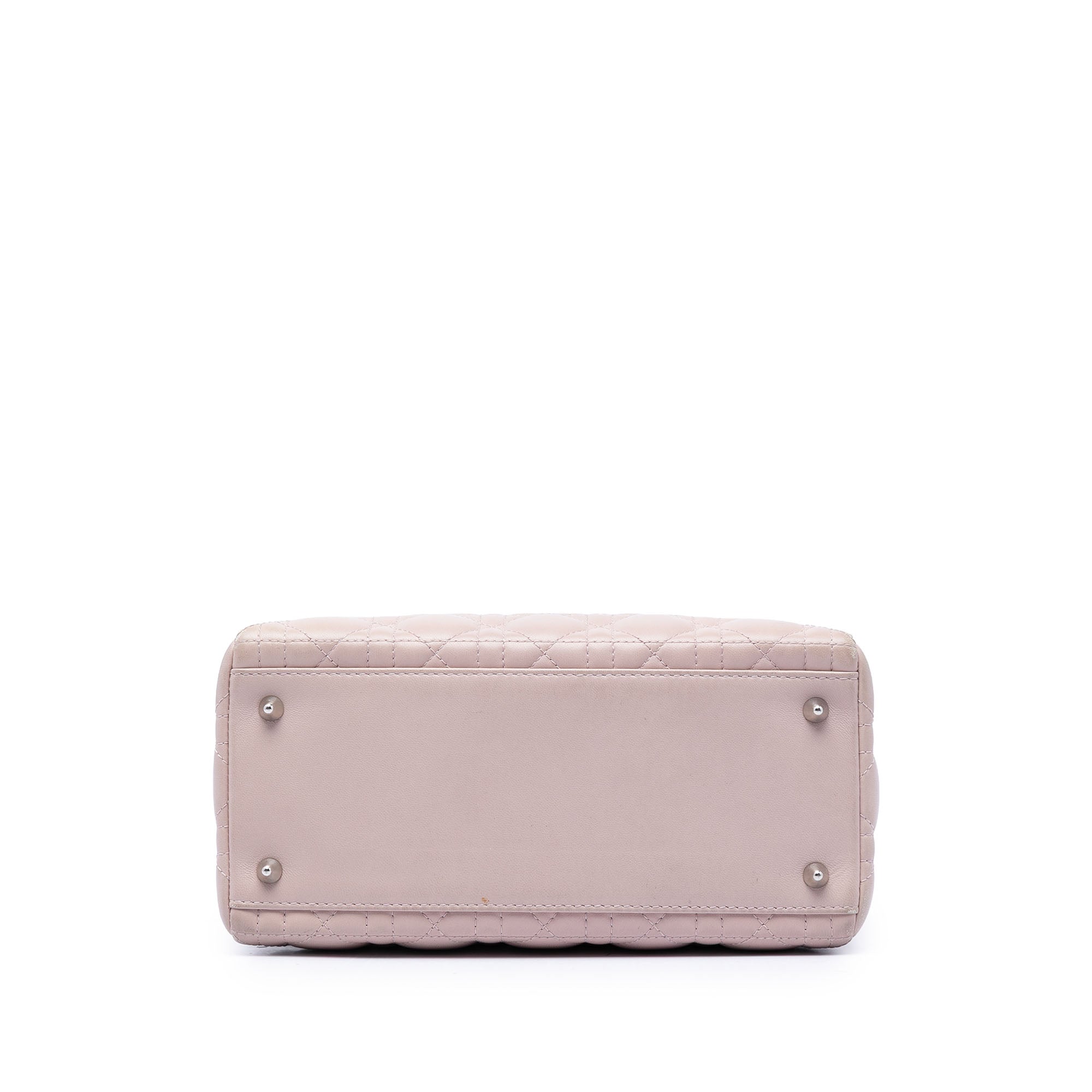 Dior Medium Lambskin Cannage Lady Dior - image 3