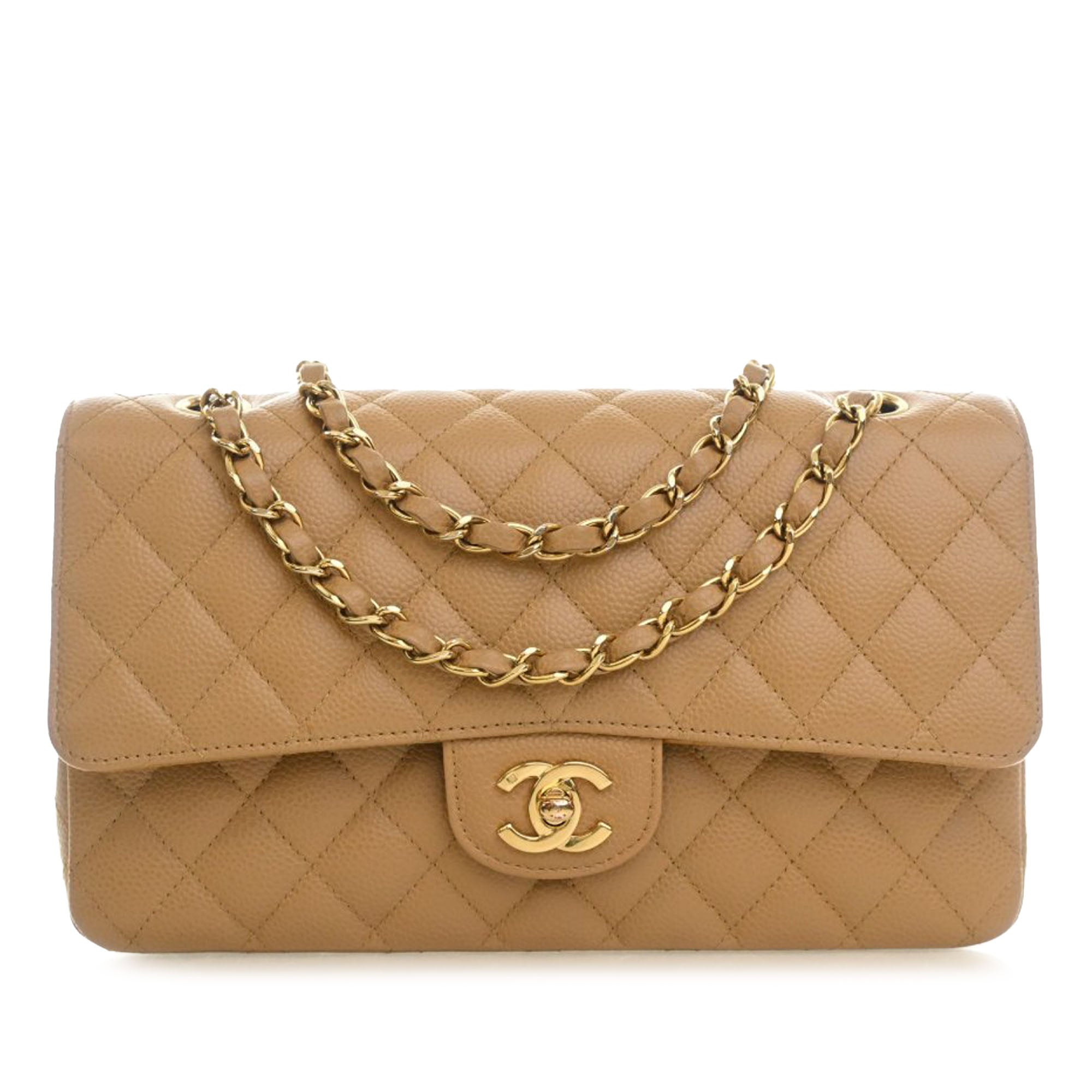 Chanel Medium Classic Caviar Double Flap - image 1