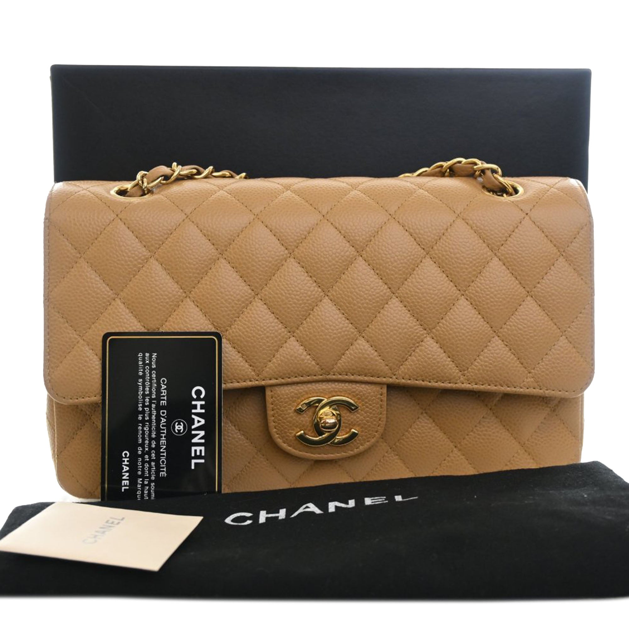 Chanel Medium Classic Caviar Double Flap - image 15