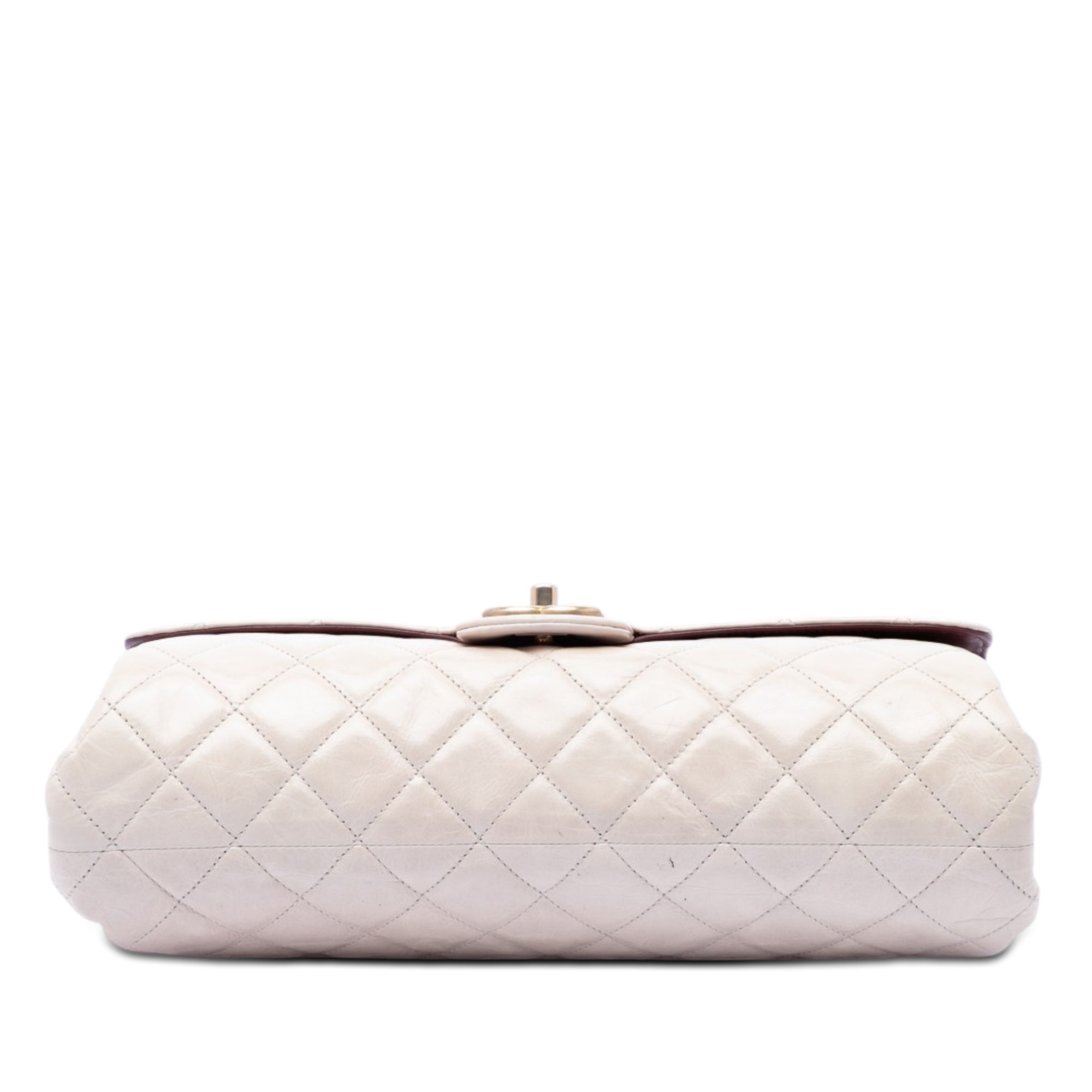 Chanel Jumbo CC Quilted Calfskin Straight Flap - image 3