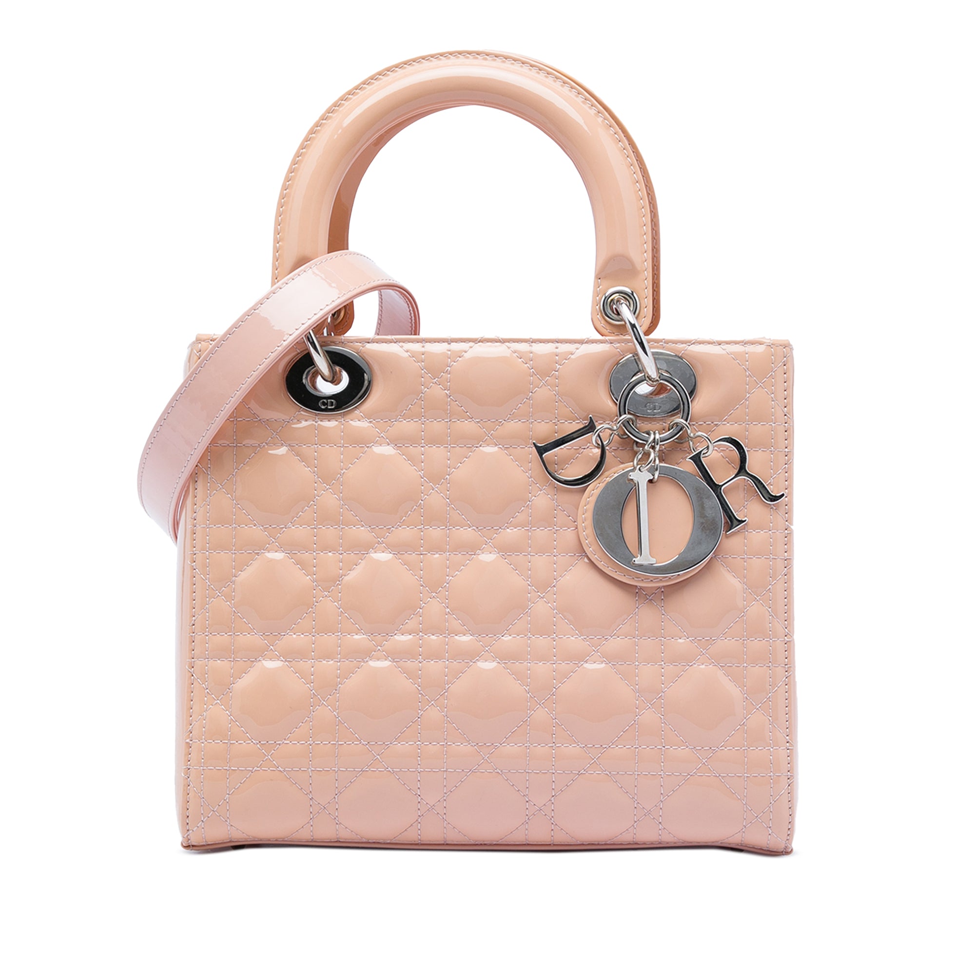 Dior Medium Patent Cannage Lady Dior - image 1