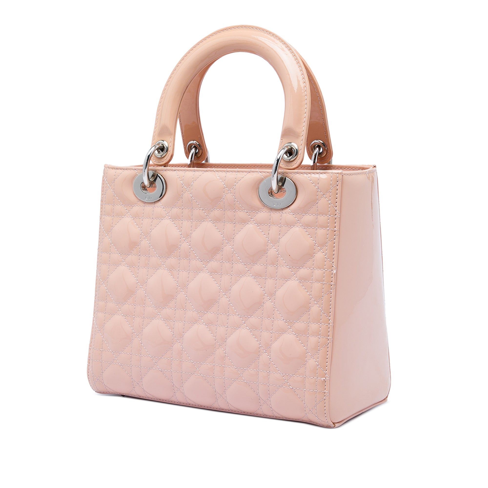 Dior Medium Patent Cannage Lady Dior - image 2