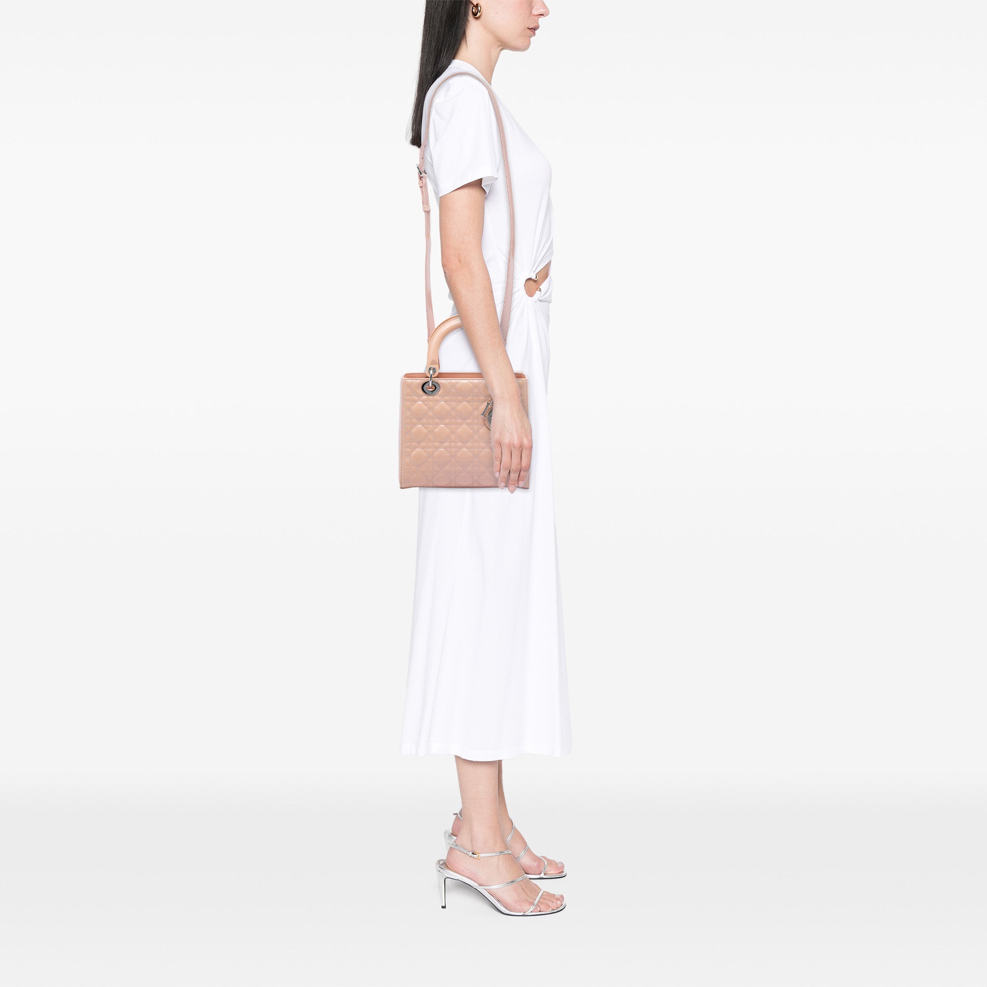 Dior Medium Patent Cannage Lady Dior - image 5