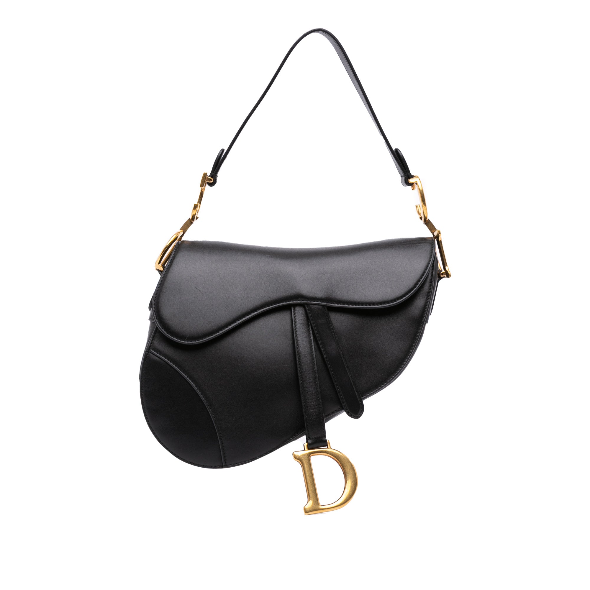 Dior Smooth Calfskin Saddle Bag - image 1