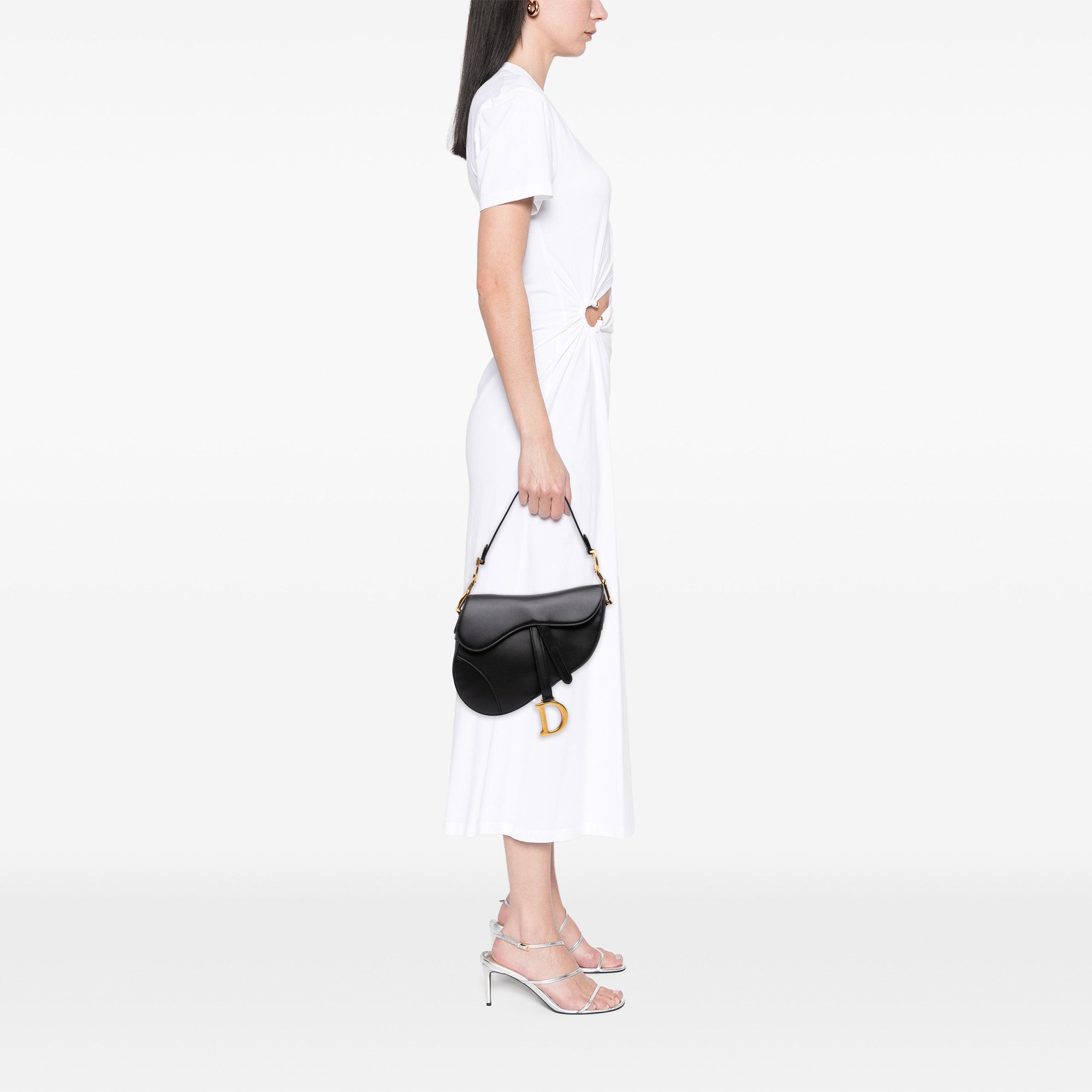 Dior Smooth Calfskin Saddle Bag - image 10