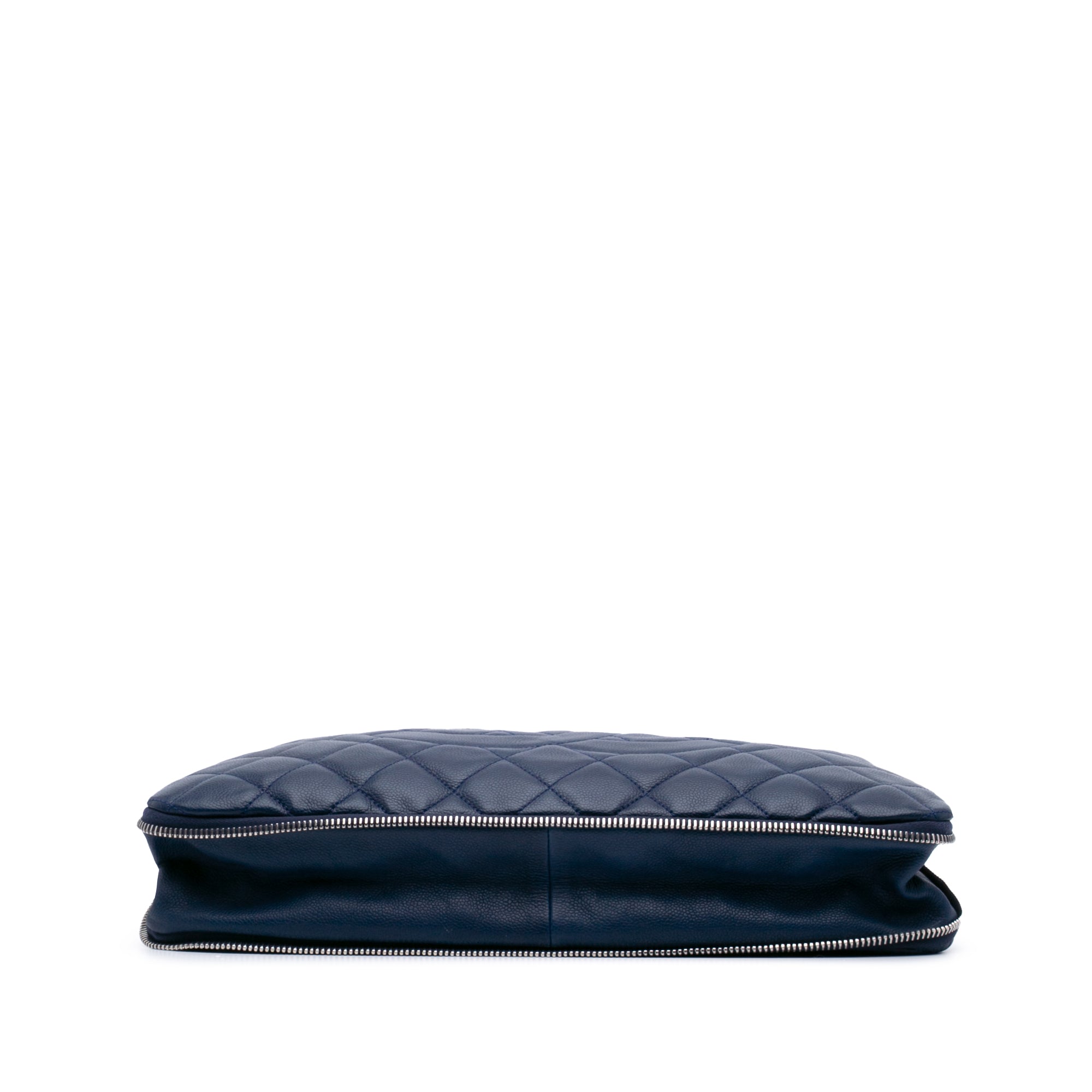 Chanel CC Quilted Caviar Expandable Tote - image 3