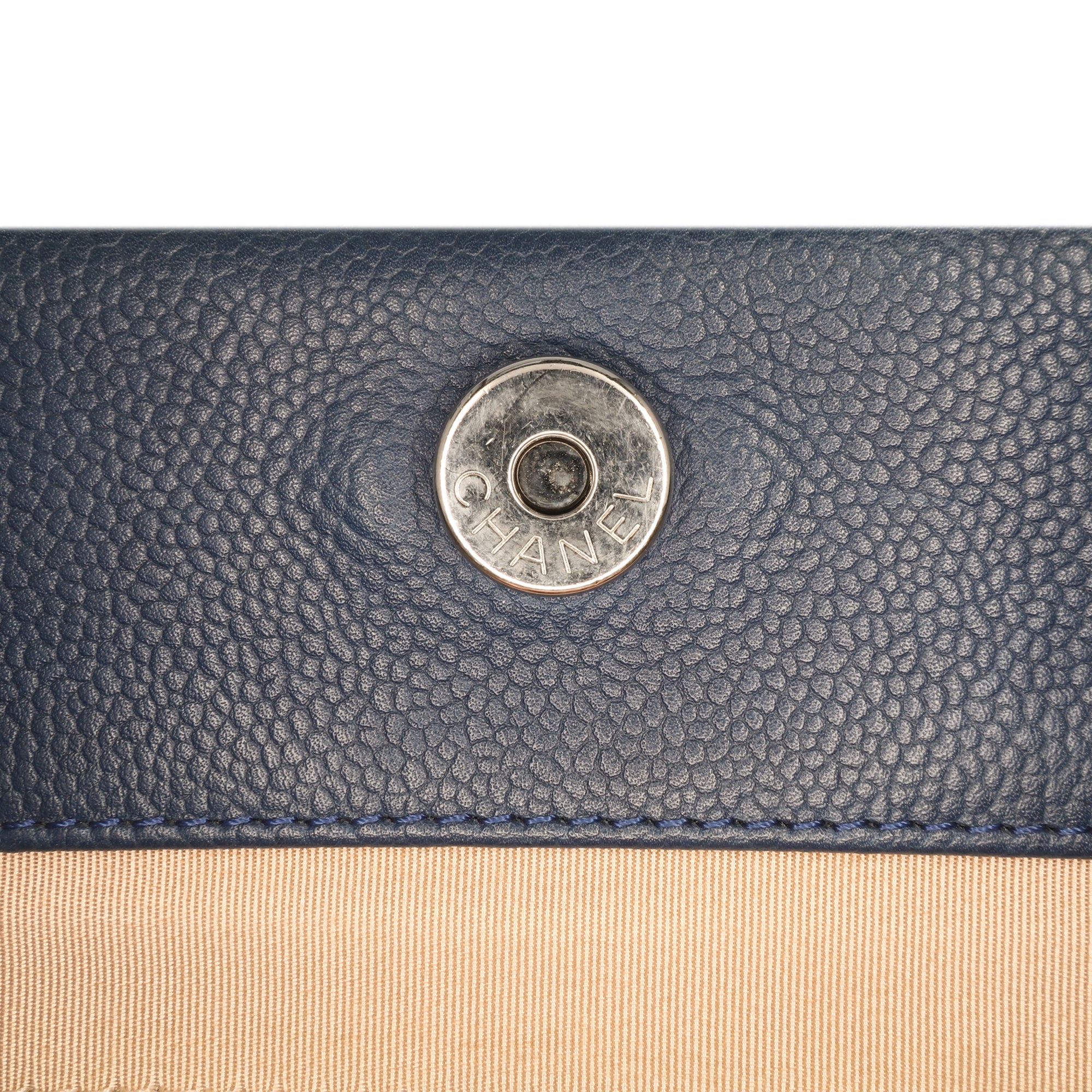 Chanel CC Quilted Caviar Expandable Tote - image 7