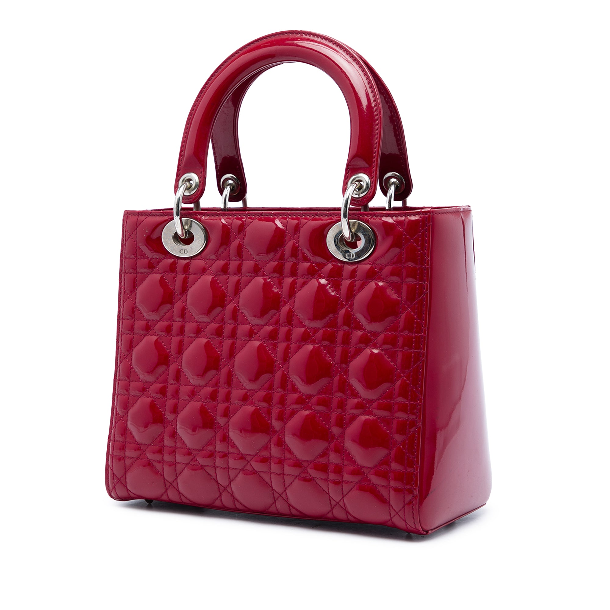 Dior Medium Patent Cannage Lady Dior - image 2