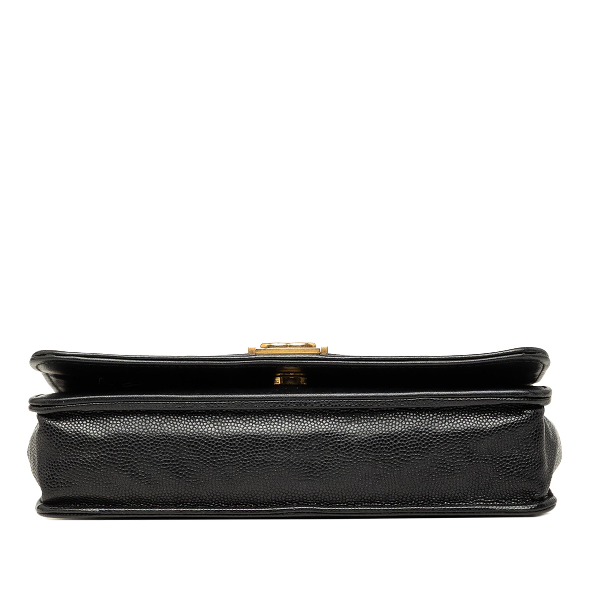 Chanel Quilted Caviar Boy Wallet on Chain - image 3