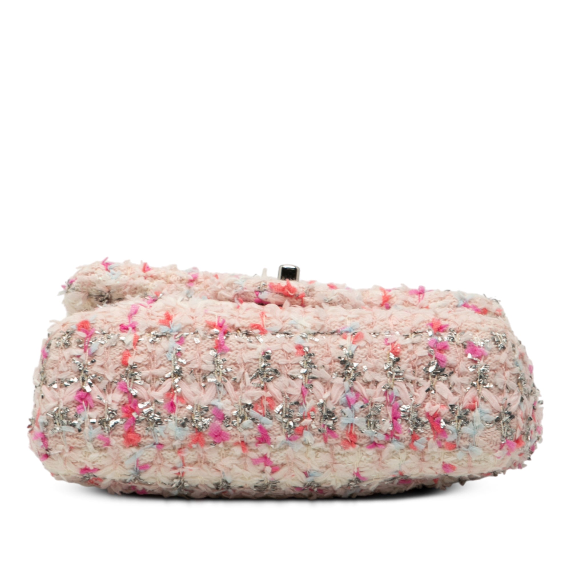 Chanel Mini Rectangular Classic Tweed Single Flap - image 3