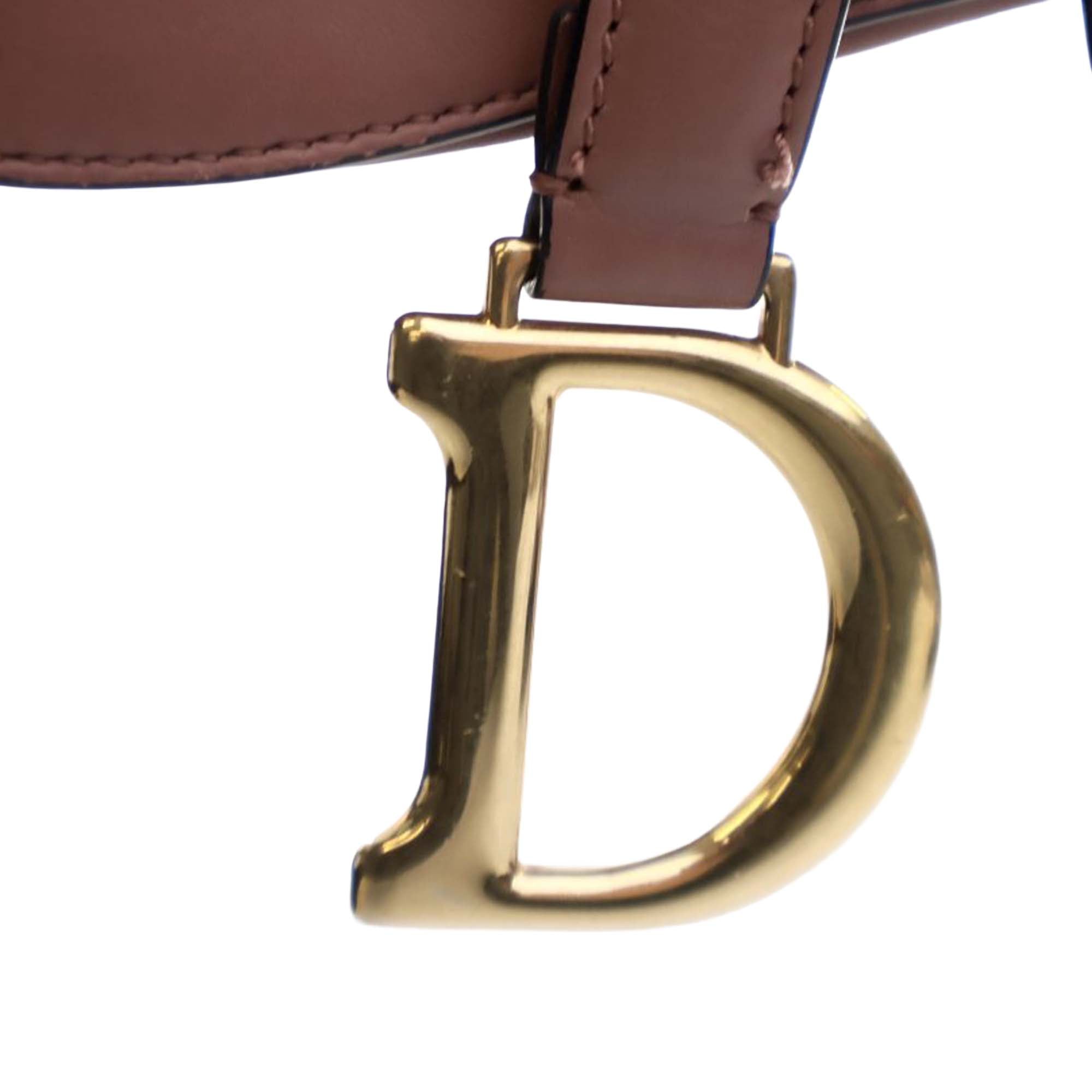 Dior Mini Smooth Calfskin Saddle Bag - image 12