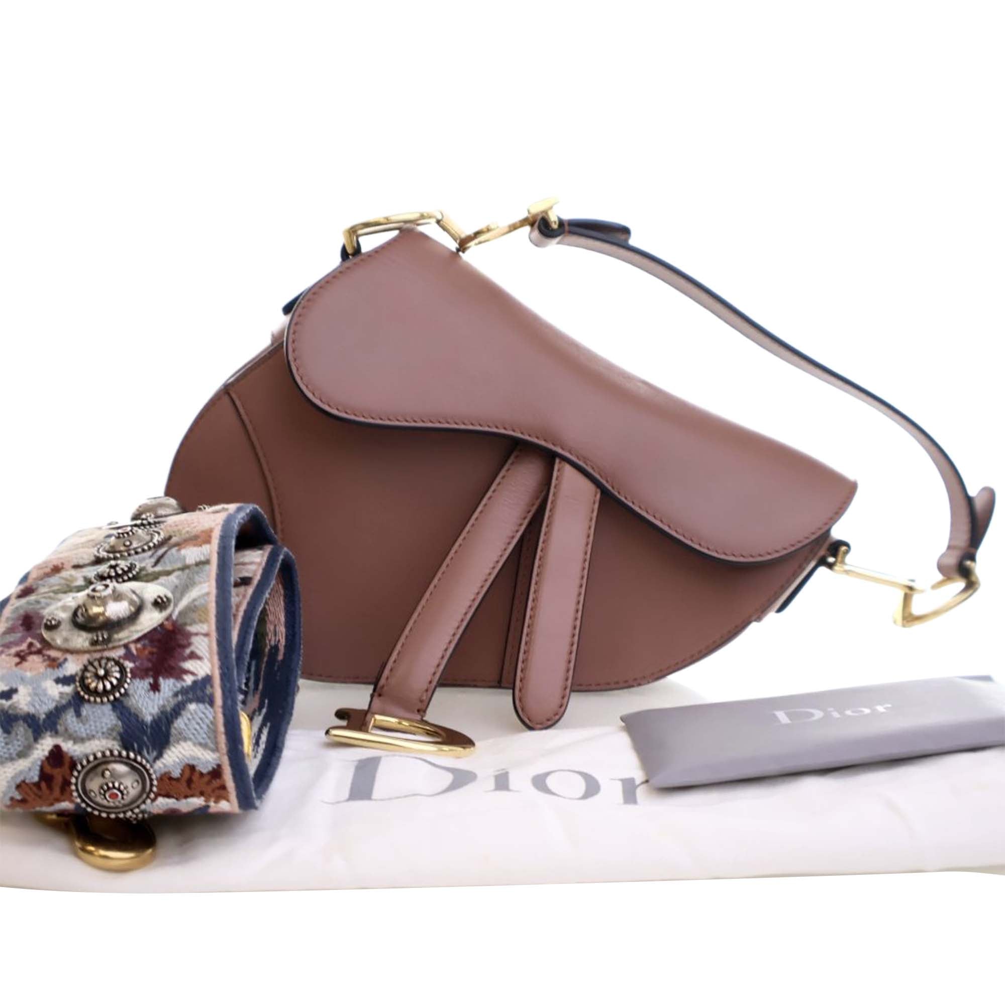 Dior Mini Smooth Calfskin Saddle Bag - image 15