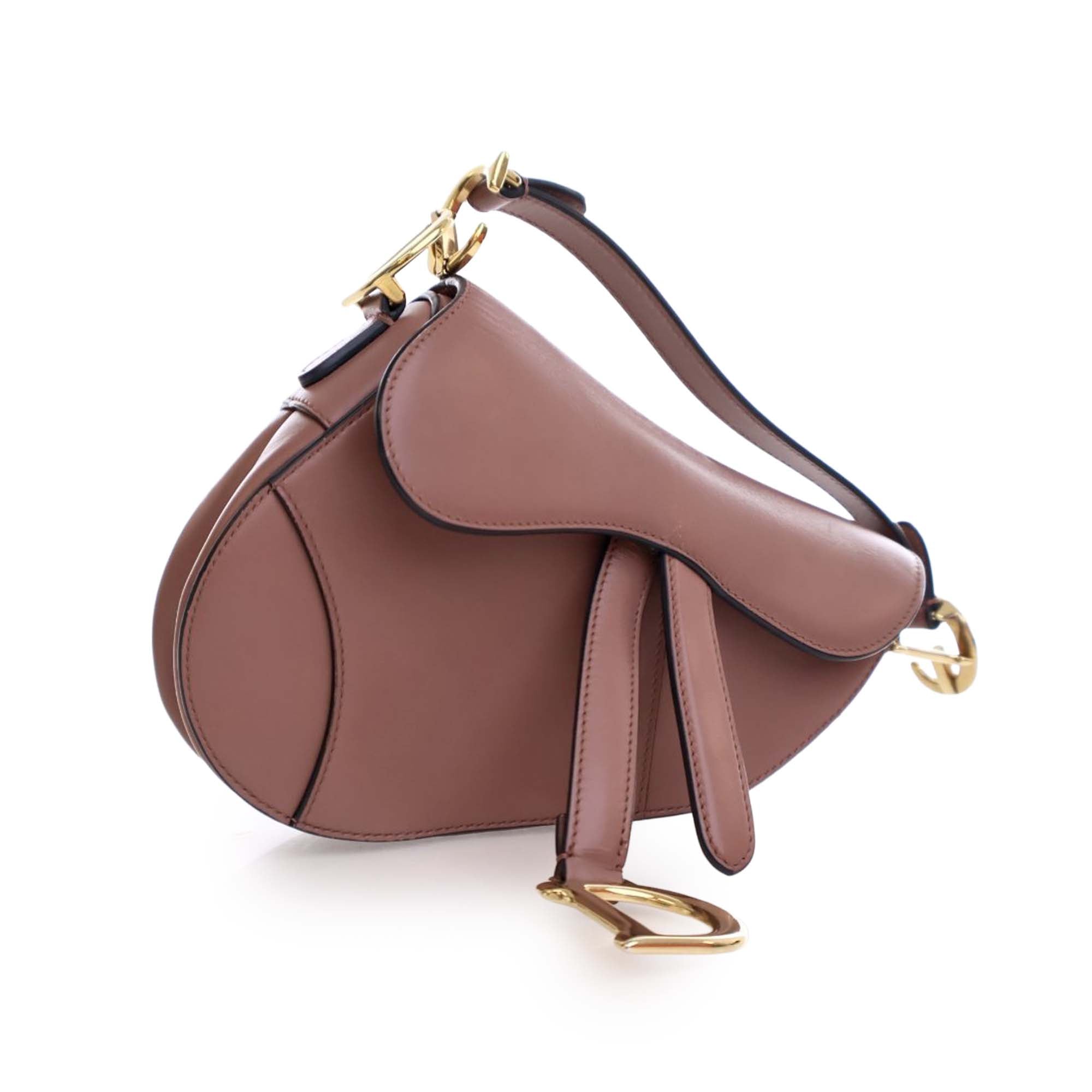Dior Mini Smooth Calfskin Saddle Bag - image 3