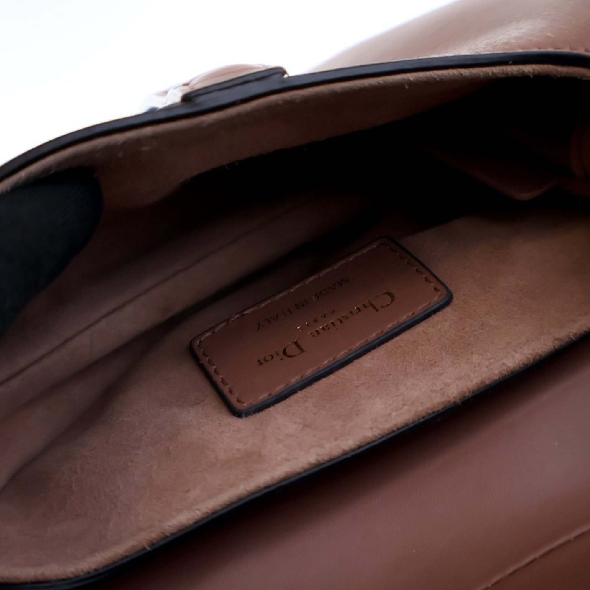 Dior Mini Smooth Calfskin Saddle Bag - image 8