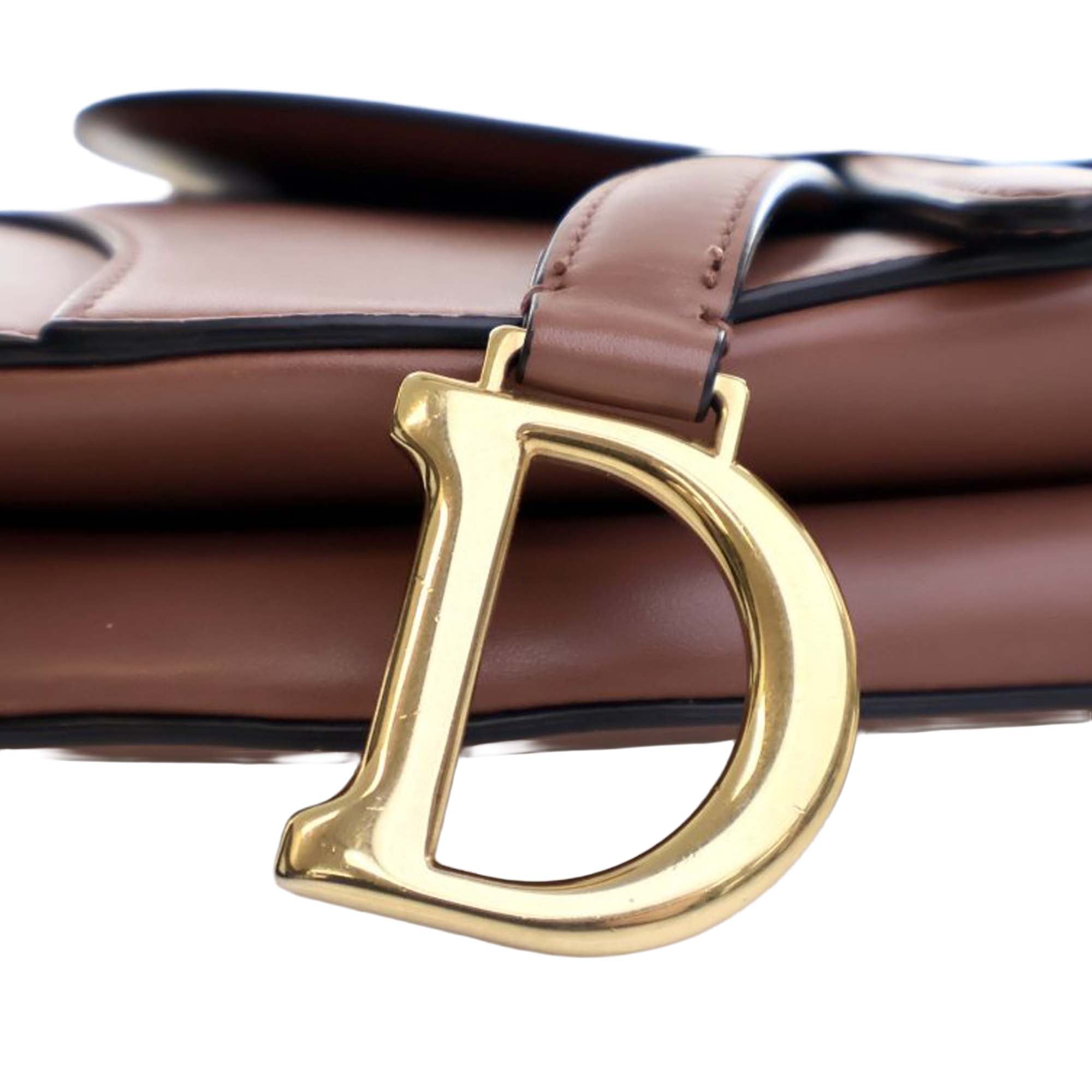 Dior Mini Smooth Calfskin Saddle Bag - image 9