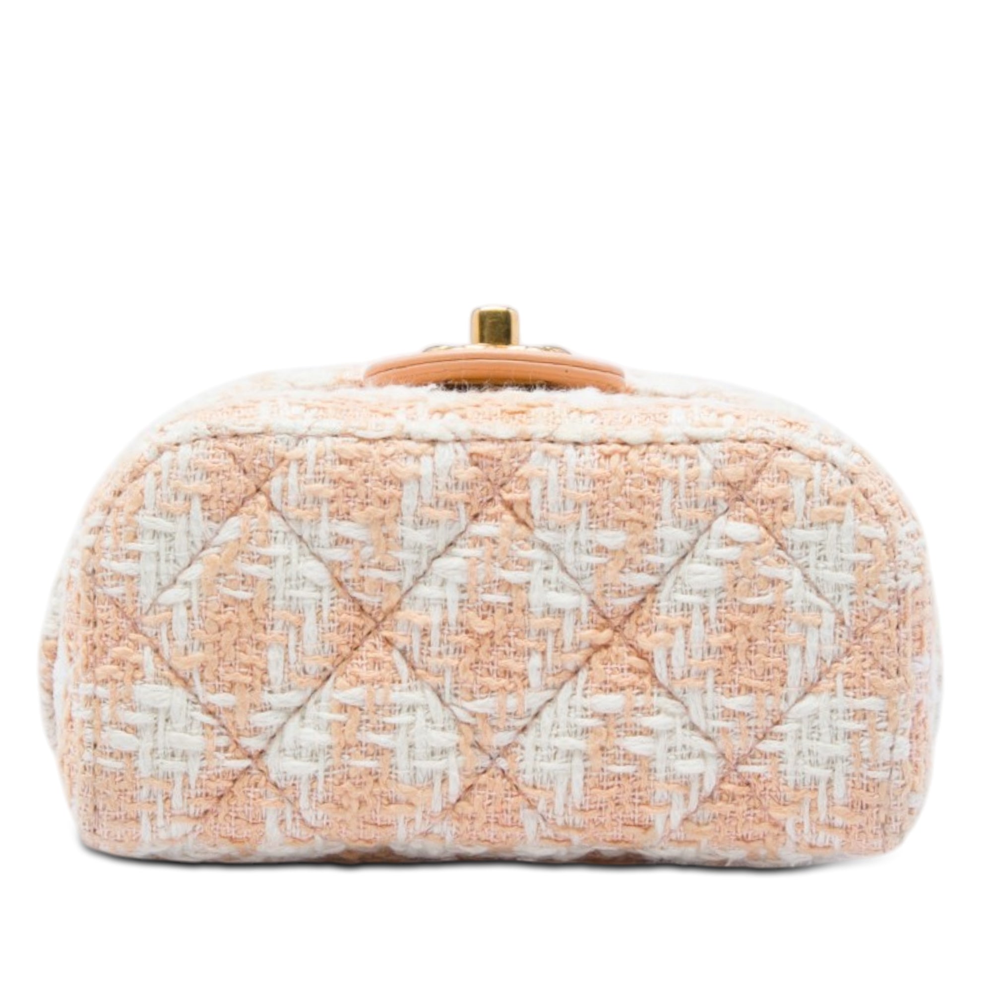 Chanel Mini Tweed Crush Top Handle Bag - image 3