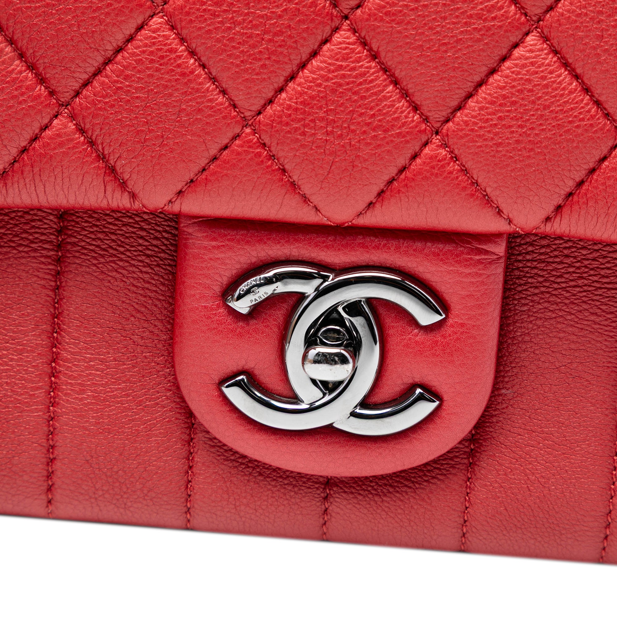 Chanel CC Quilted Calfskin Multi Chain Flap - image 5