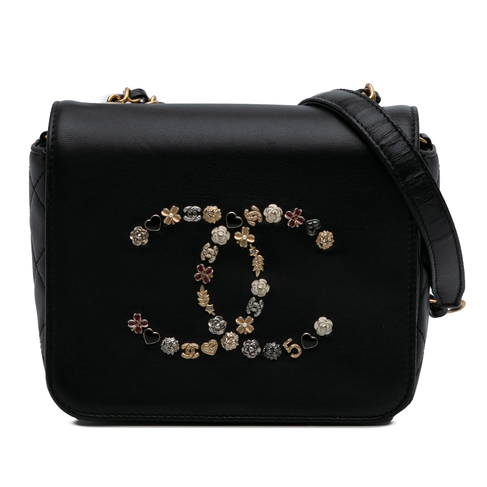 Chanel Lambskin Lucky Charms Flap Crossbody - image 1