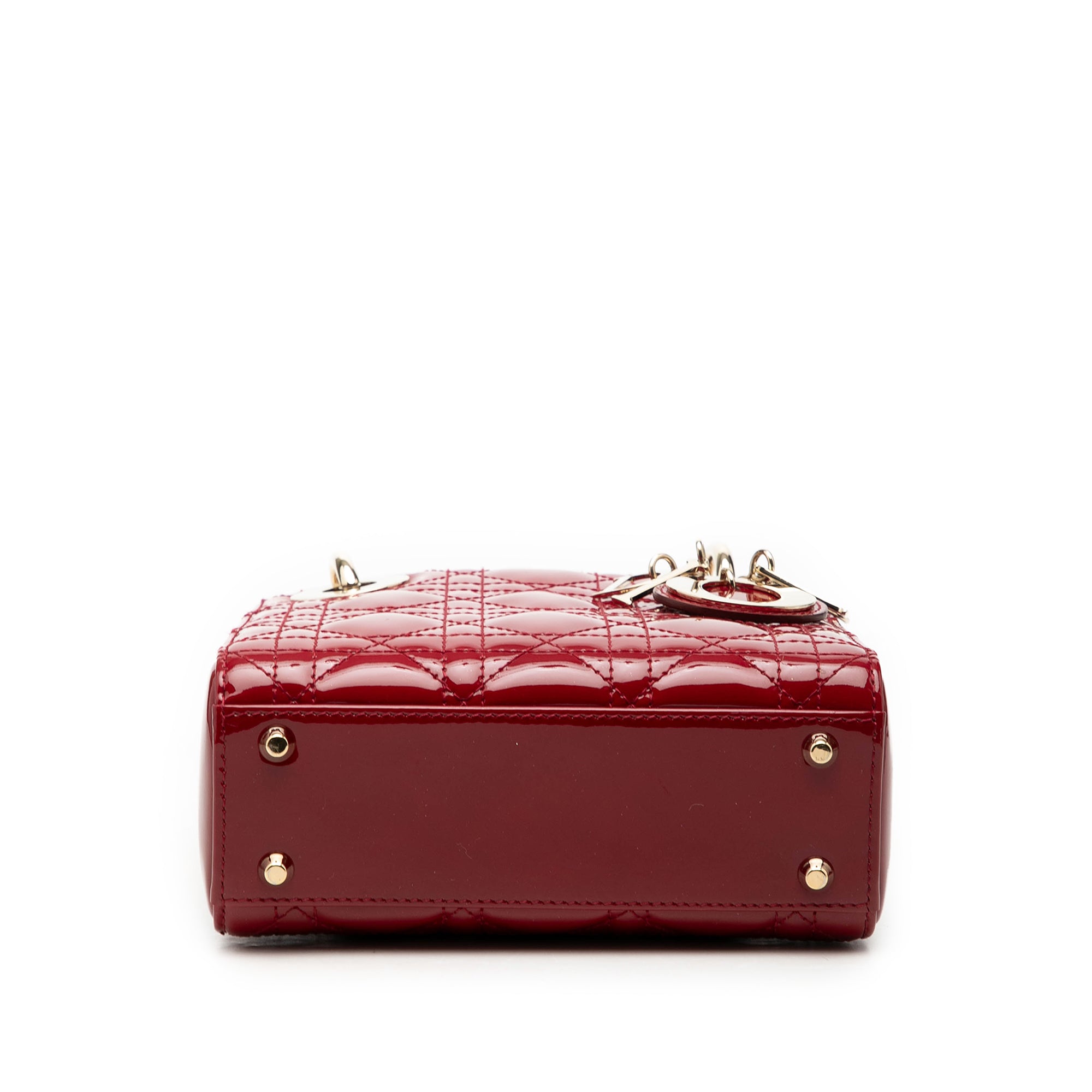 Dior Mini Patent Cannage Lady Dior - image 3