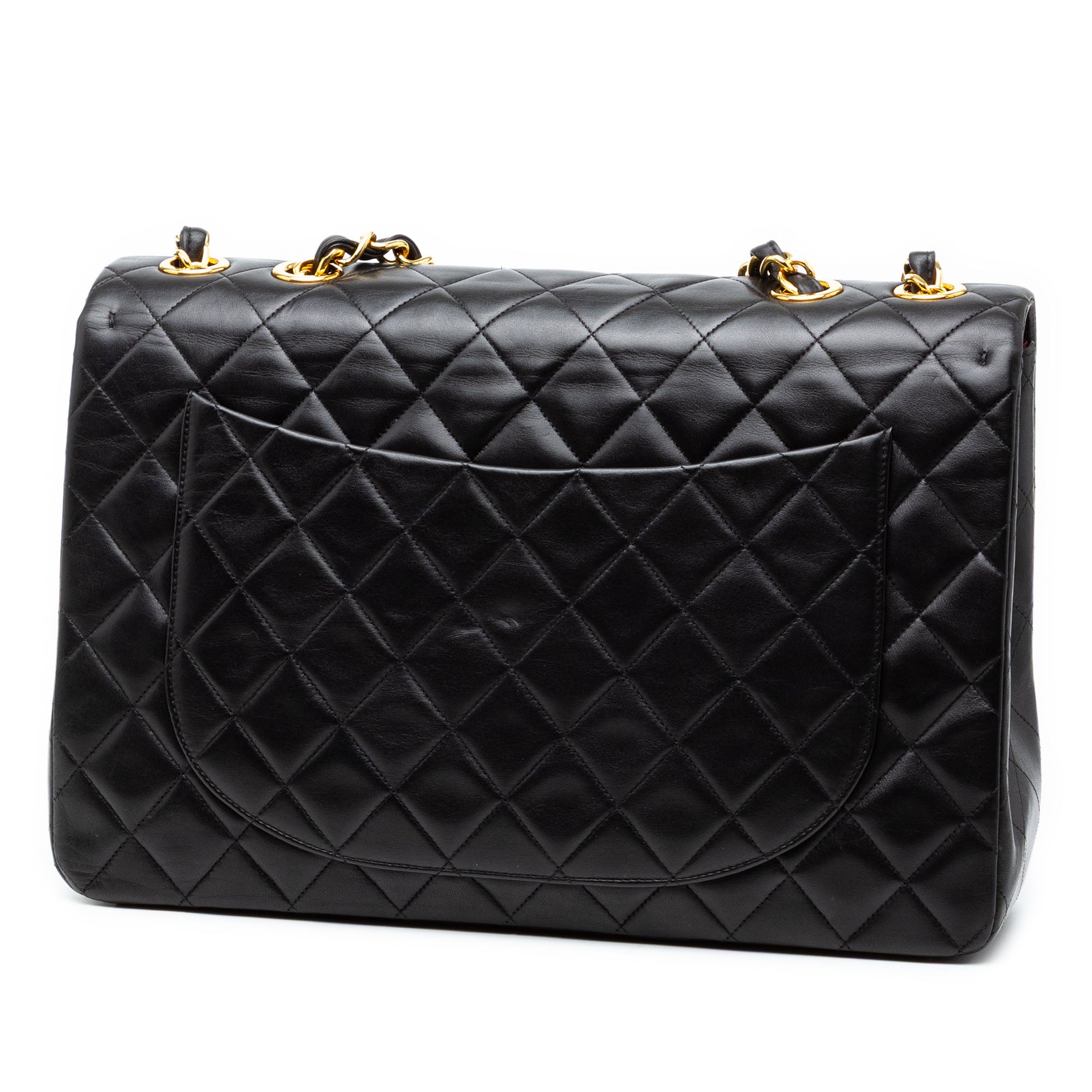 Chanel Maxi XL Classic Lambskin Single Flap - image 2
