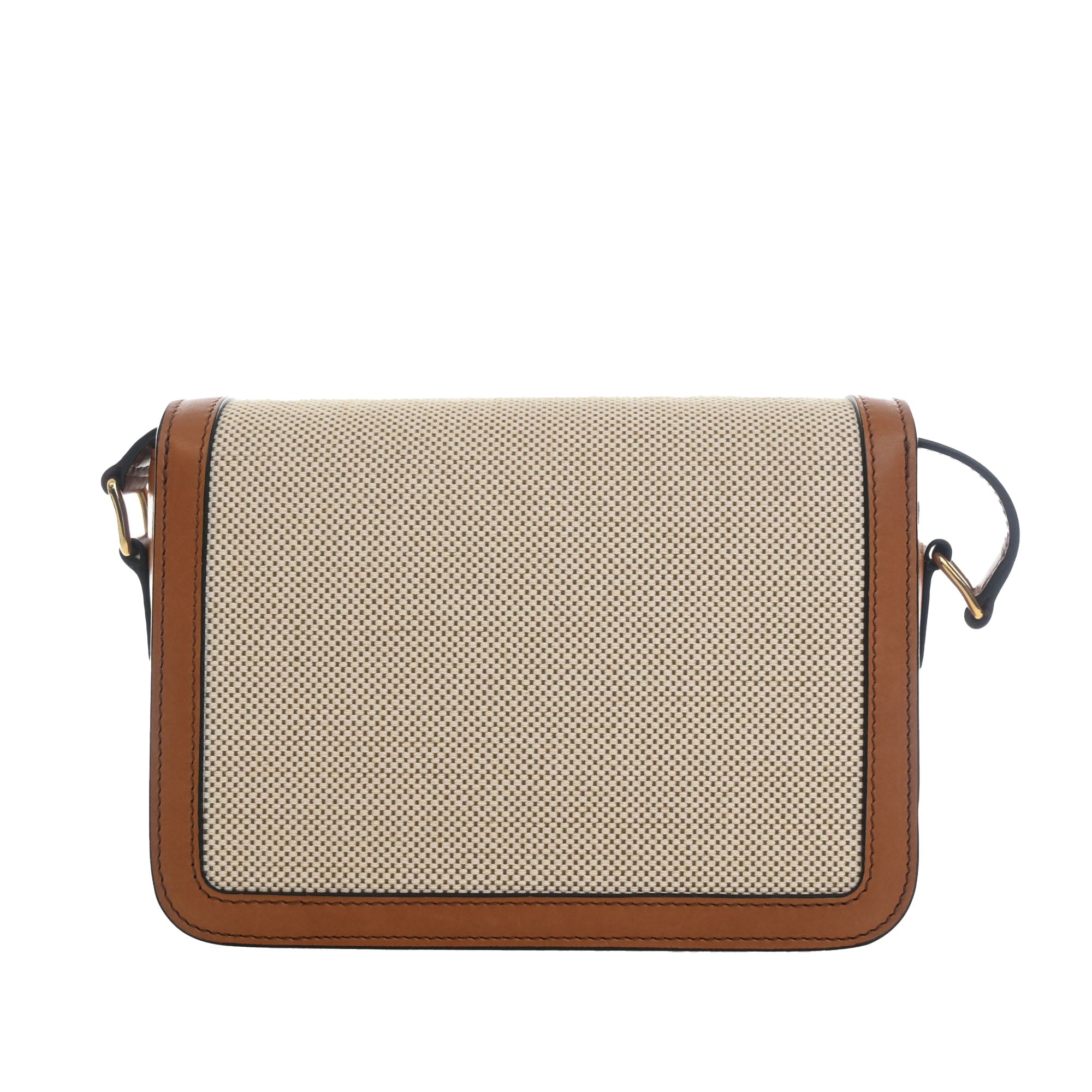Celine Teen Canvas and Calfskin Triomphe Crossbody - image 4